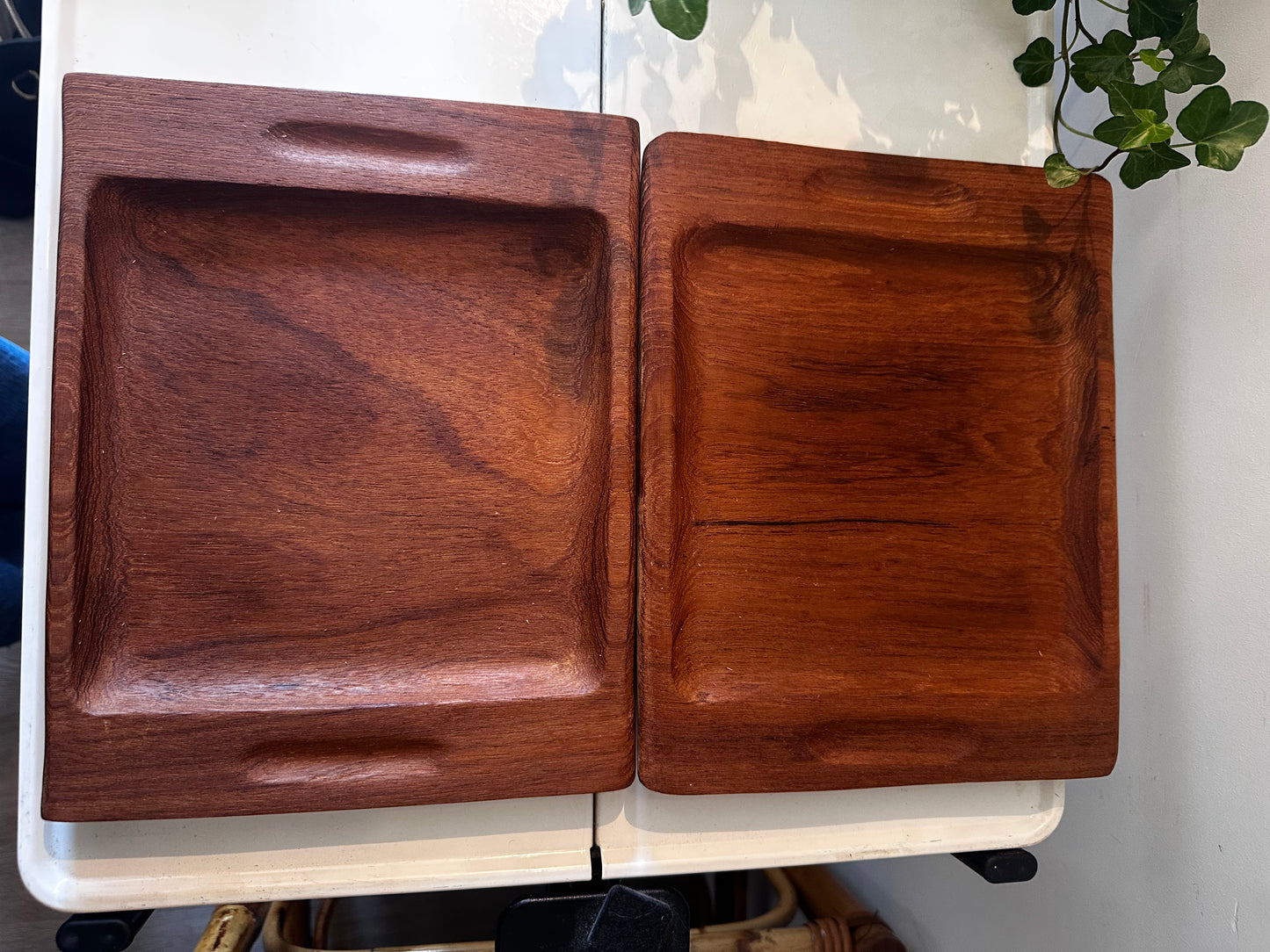 Jaren 70 serveerplanken borden