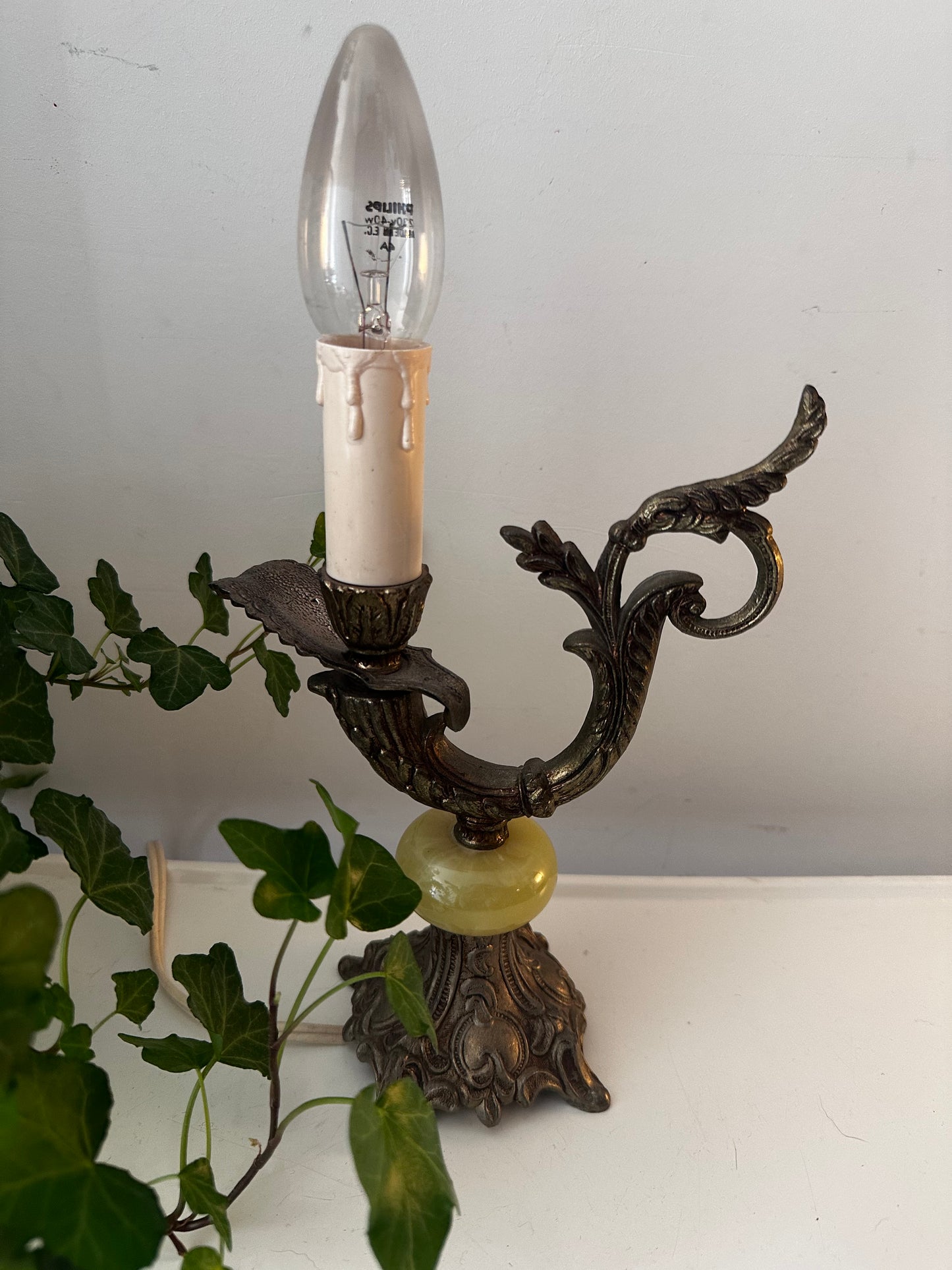 Tafellampje vintage barok stijl