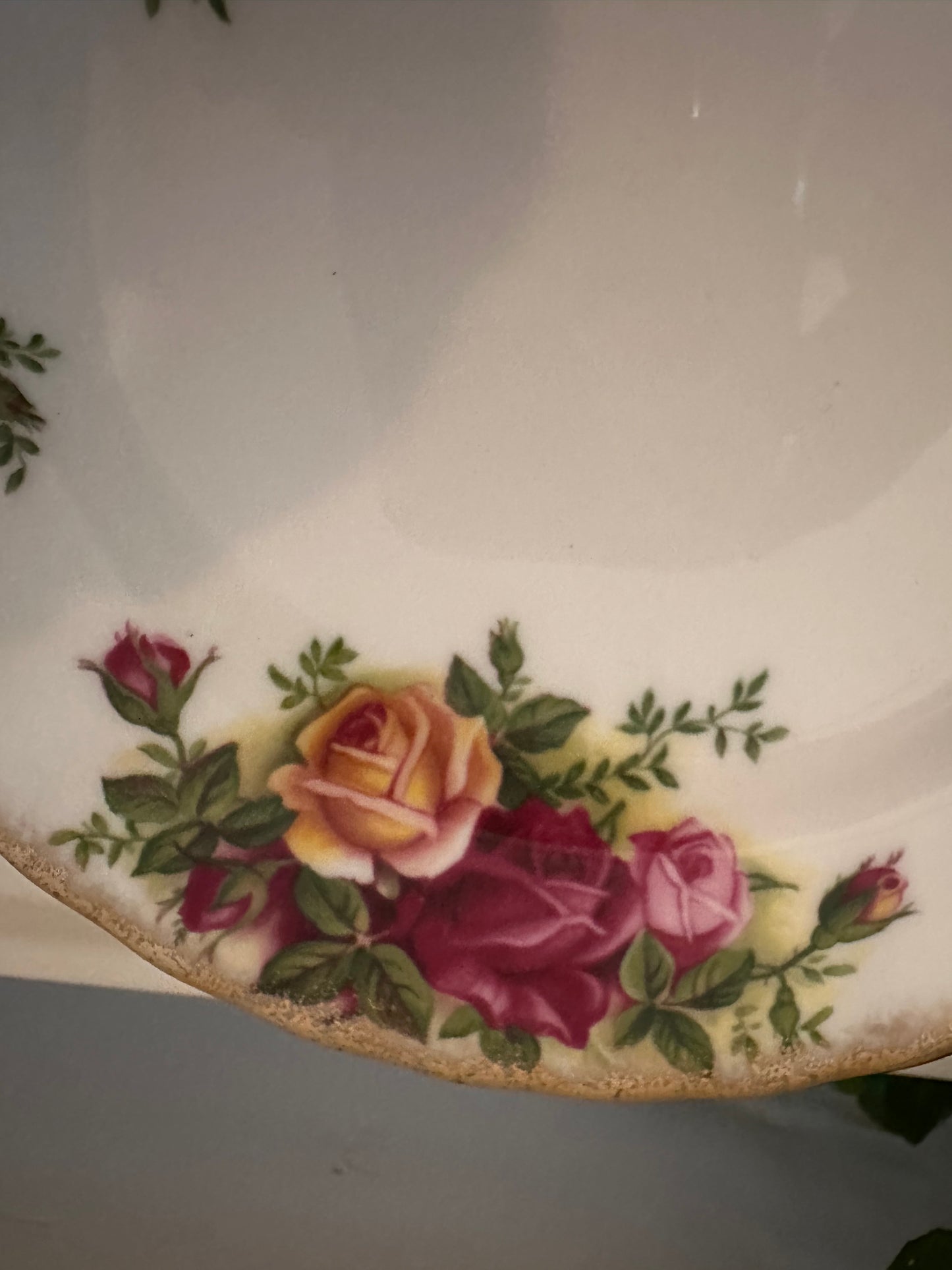 6 Royal Albert Old Country Rosés gebaksbordjes