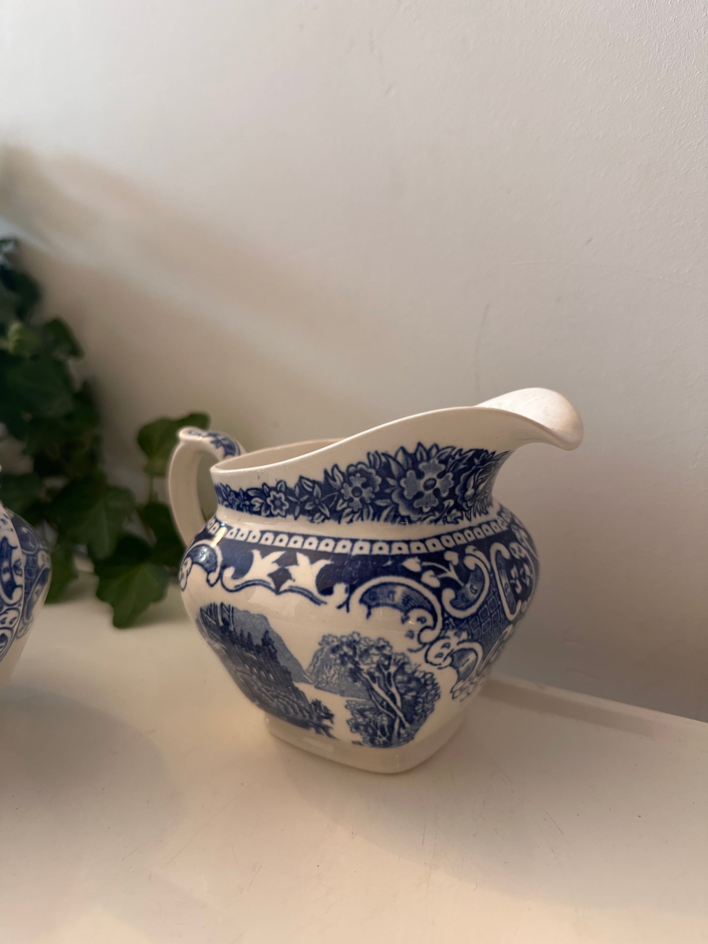 Societe ceramique melk en suiker setje