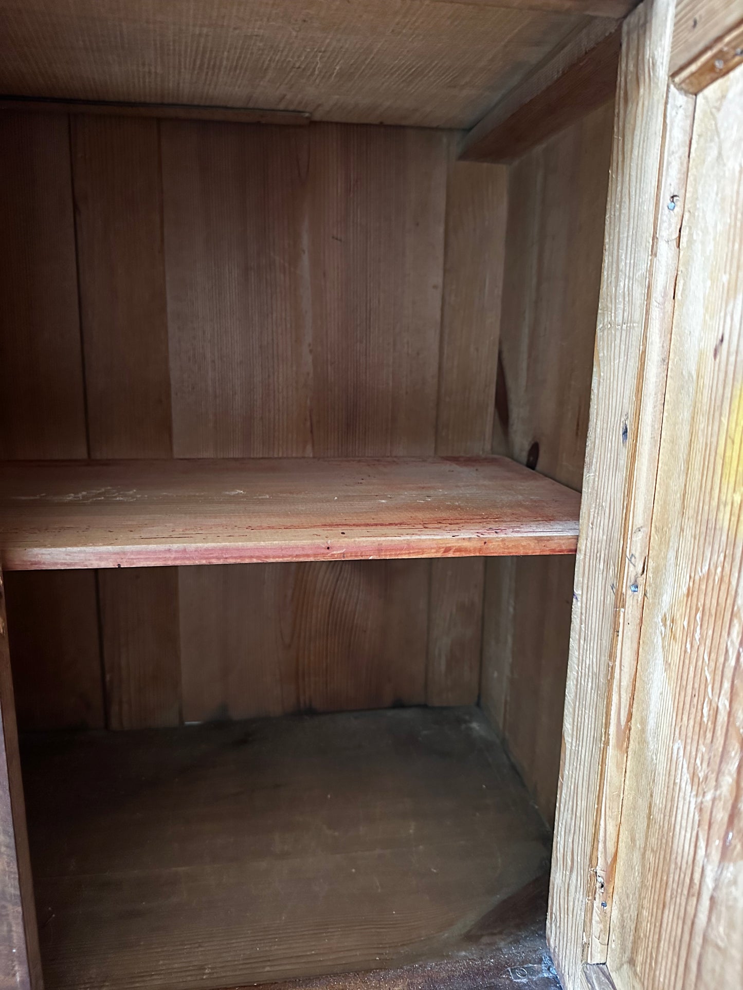 Vintage mahonie houten kastje