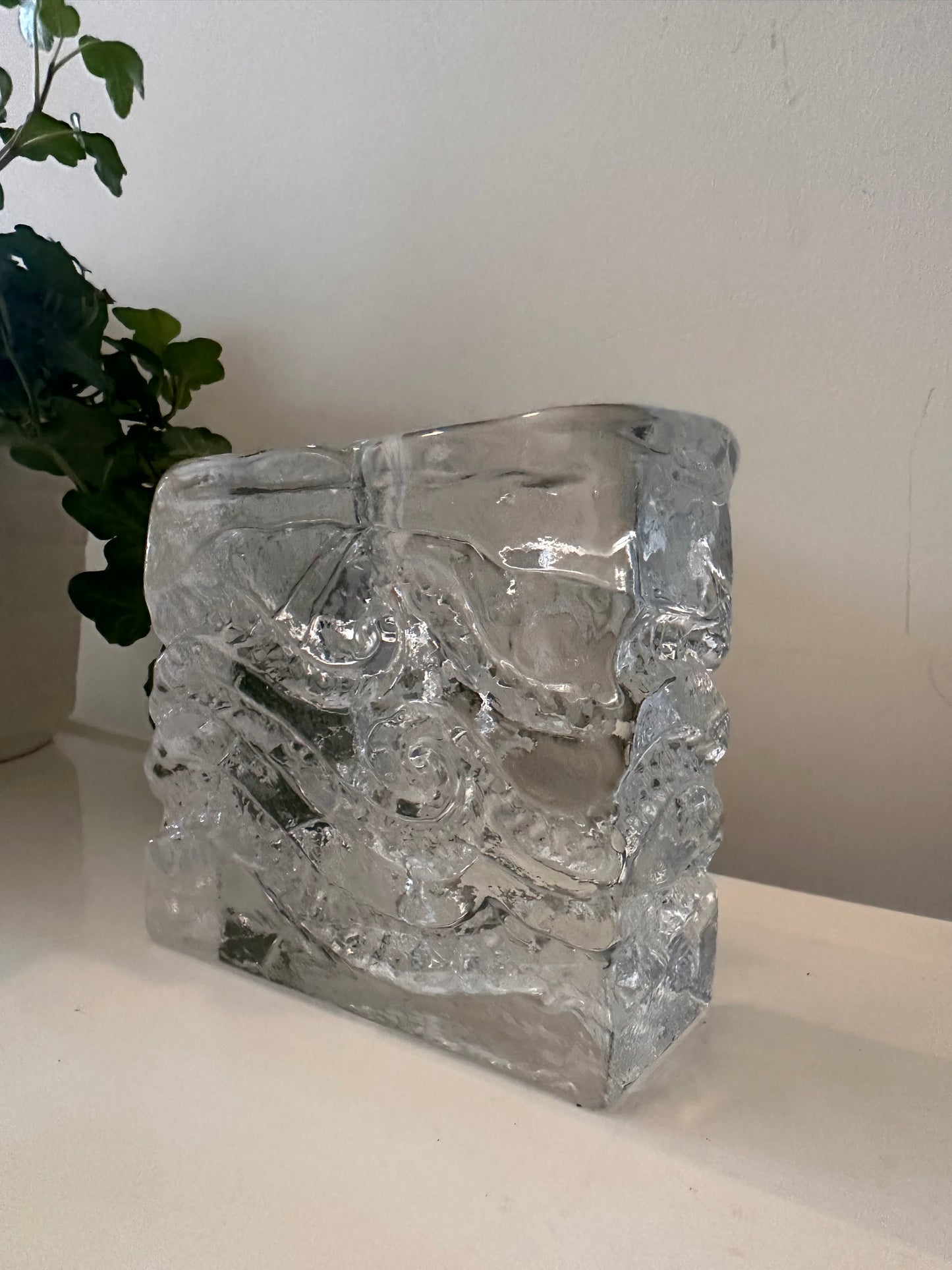 Kristallen Solifleur blockvaas