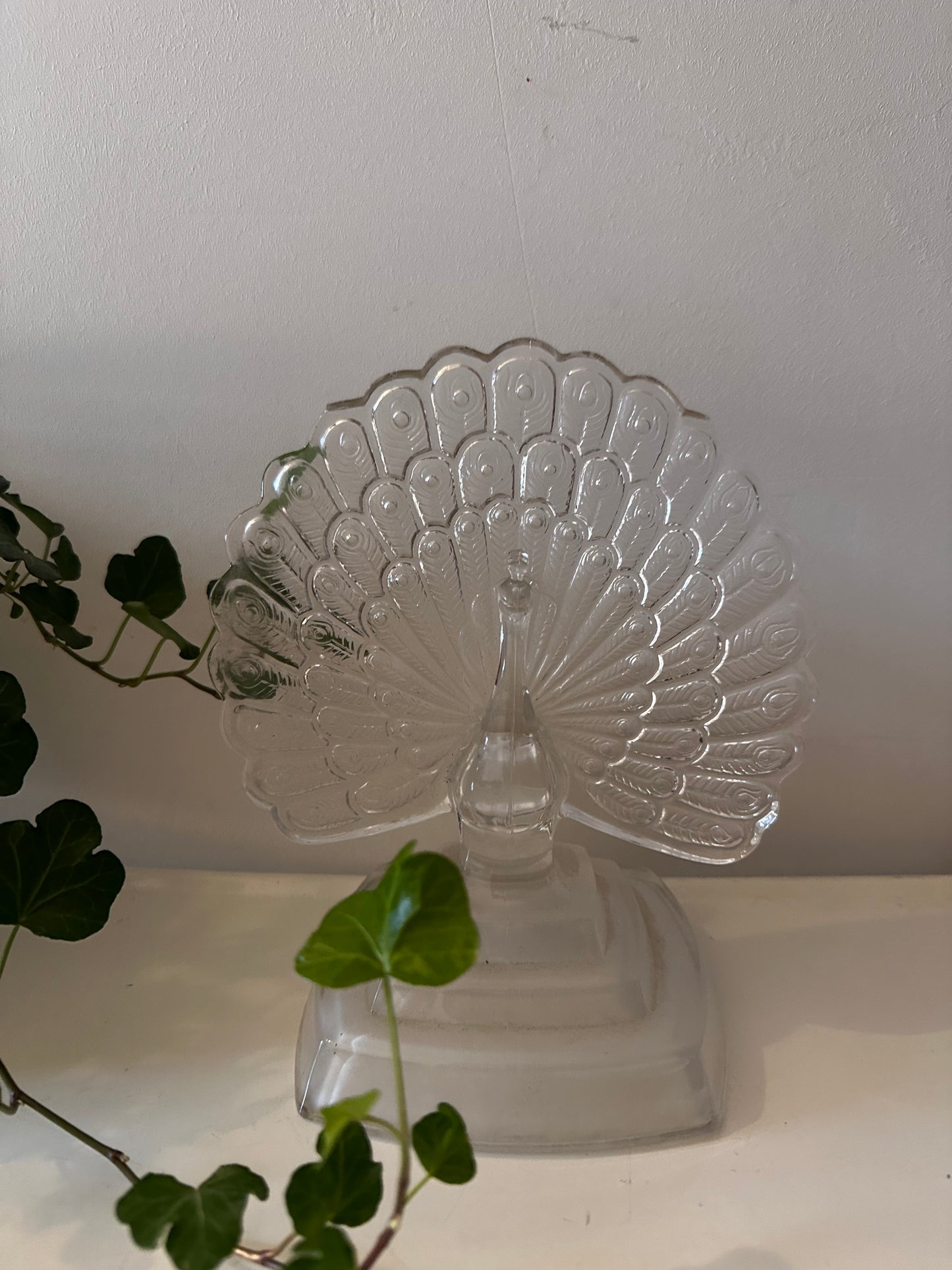 Cristal D’Argue kristal glazen pauw