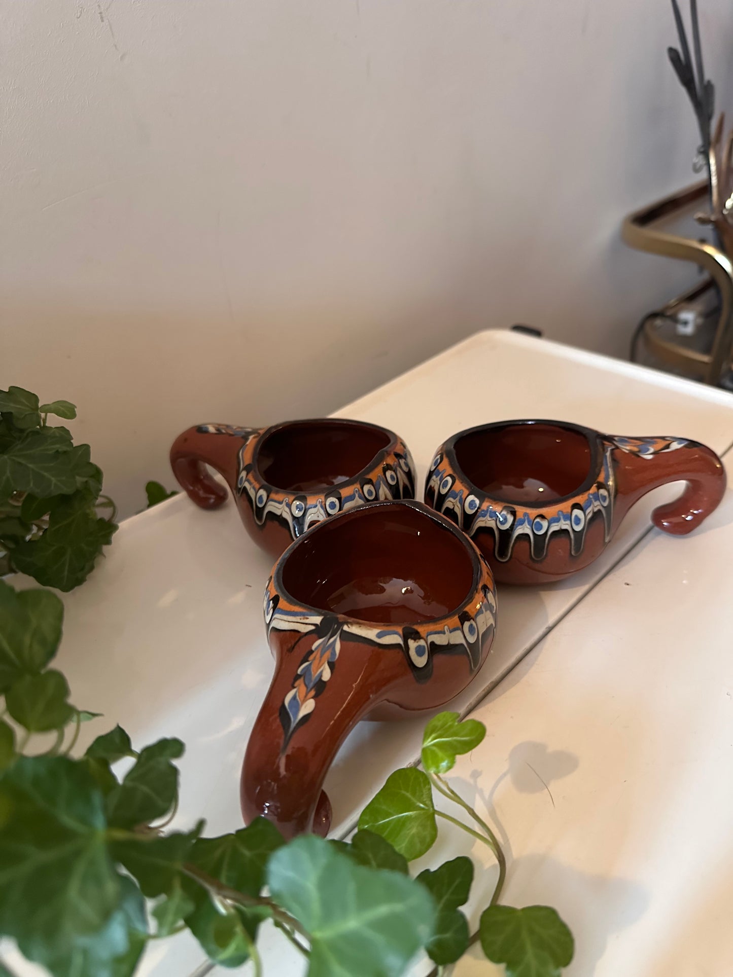 Set van 3 kommetjes jaren 70