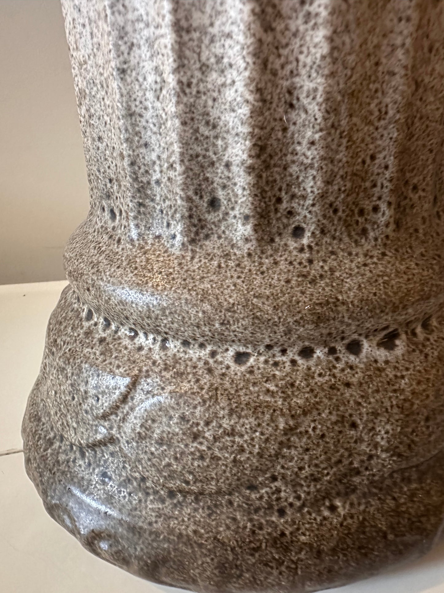 West Germany Fat Lava plantenzuil