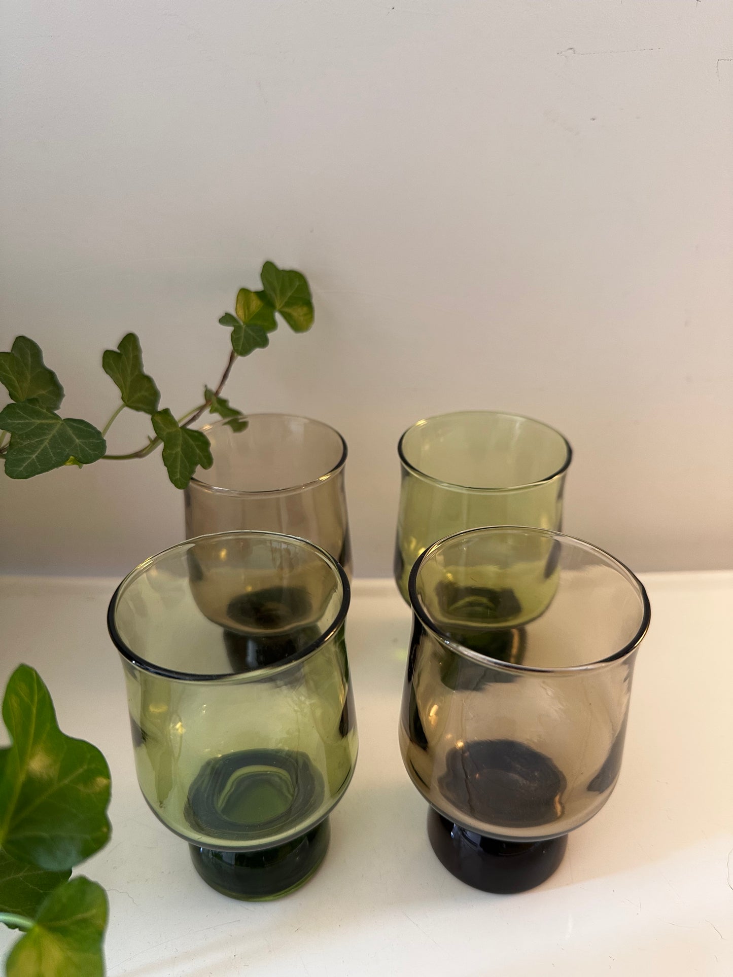 Vintage Jaren 60 waterglazen