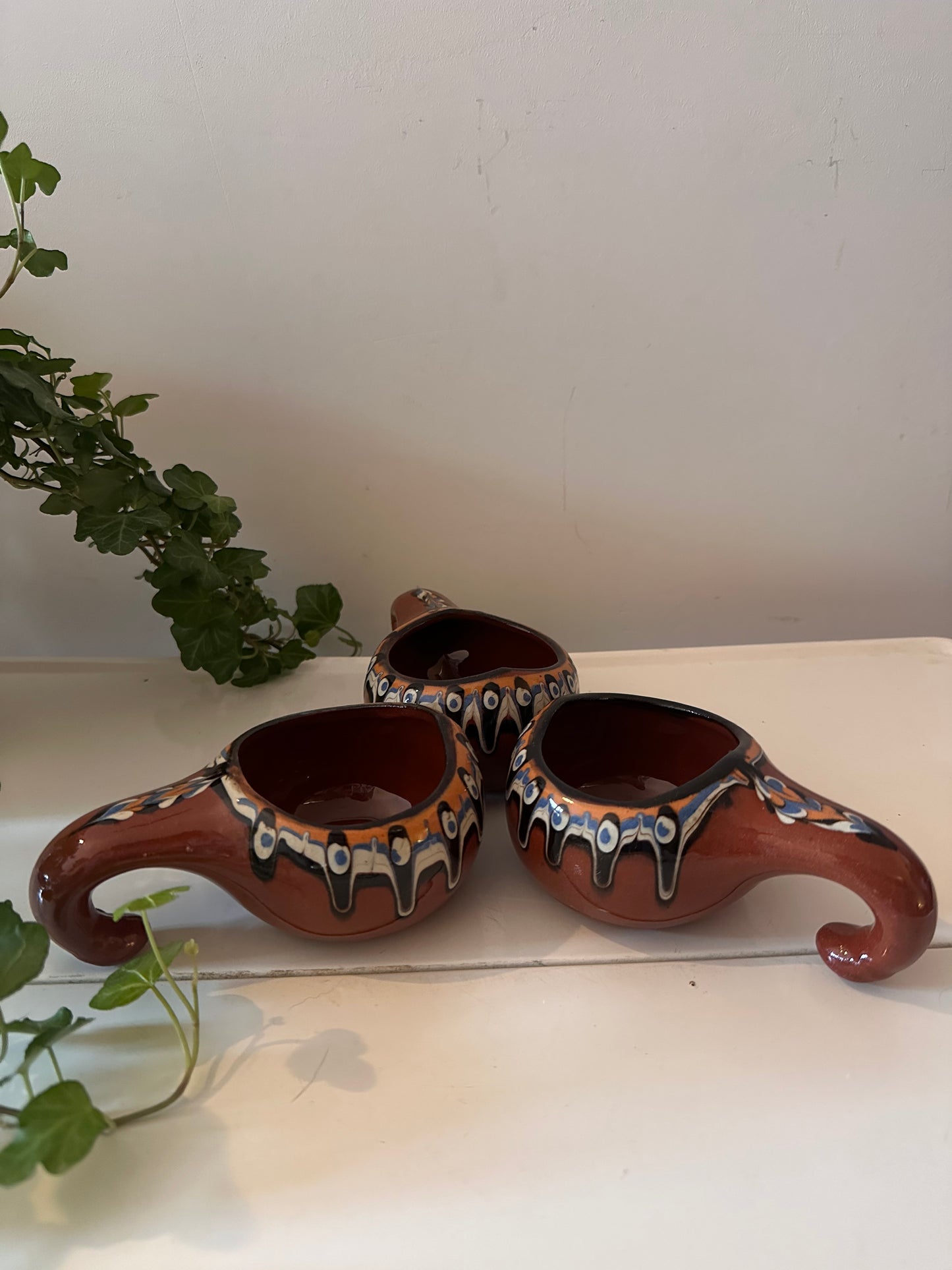 Set van 3 kommetjes jaren 70