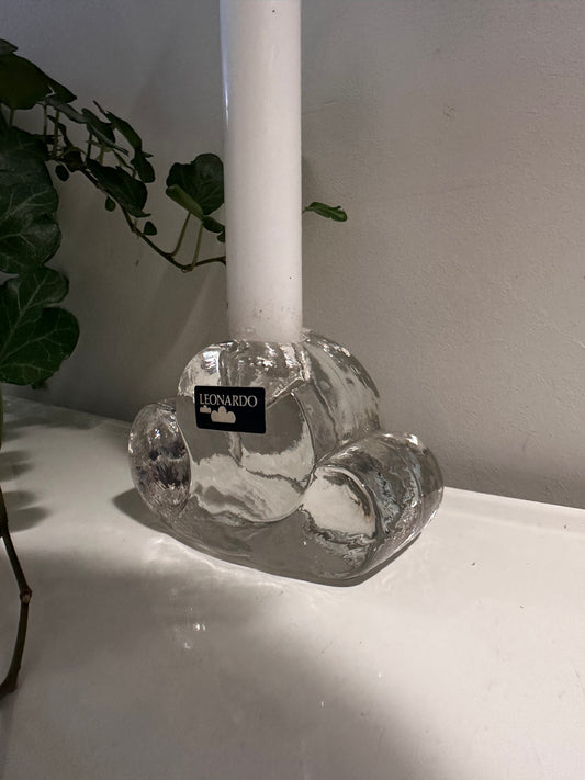 Kristallen Leonardo kandelaar