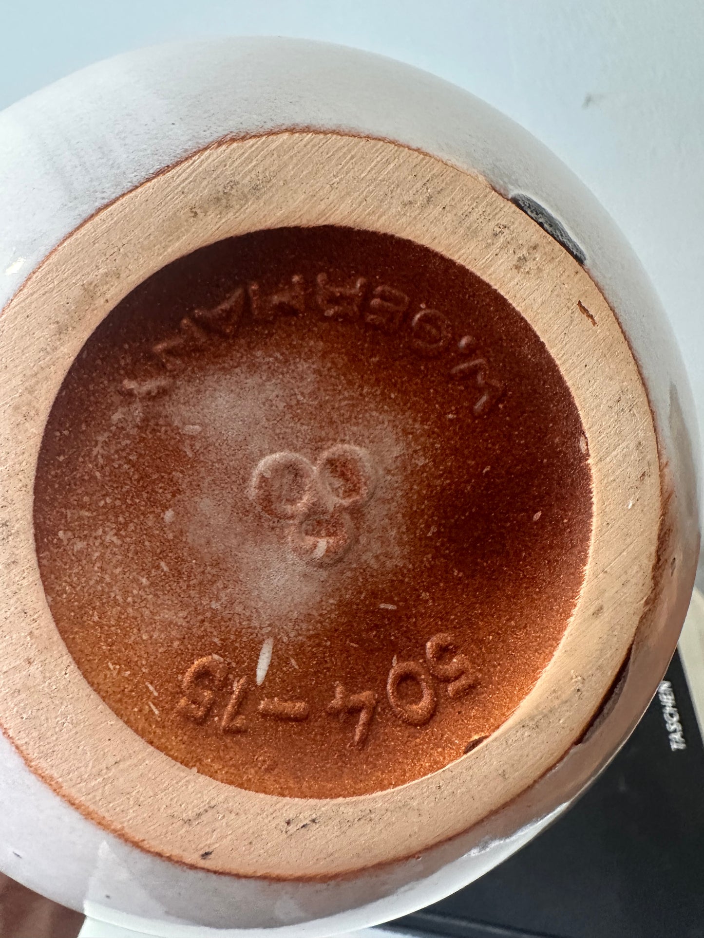 West Germany vaas grijstinten