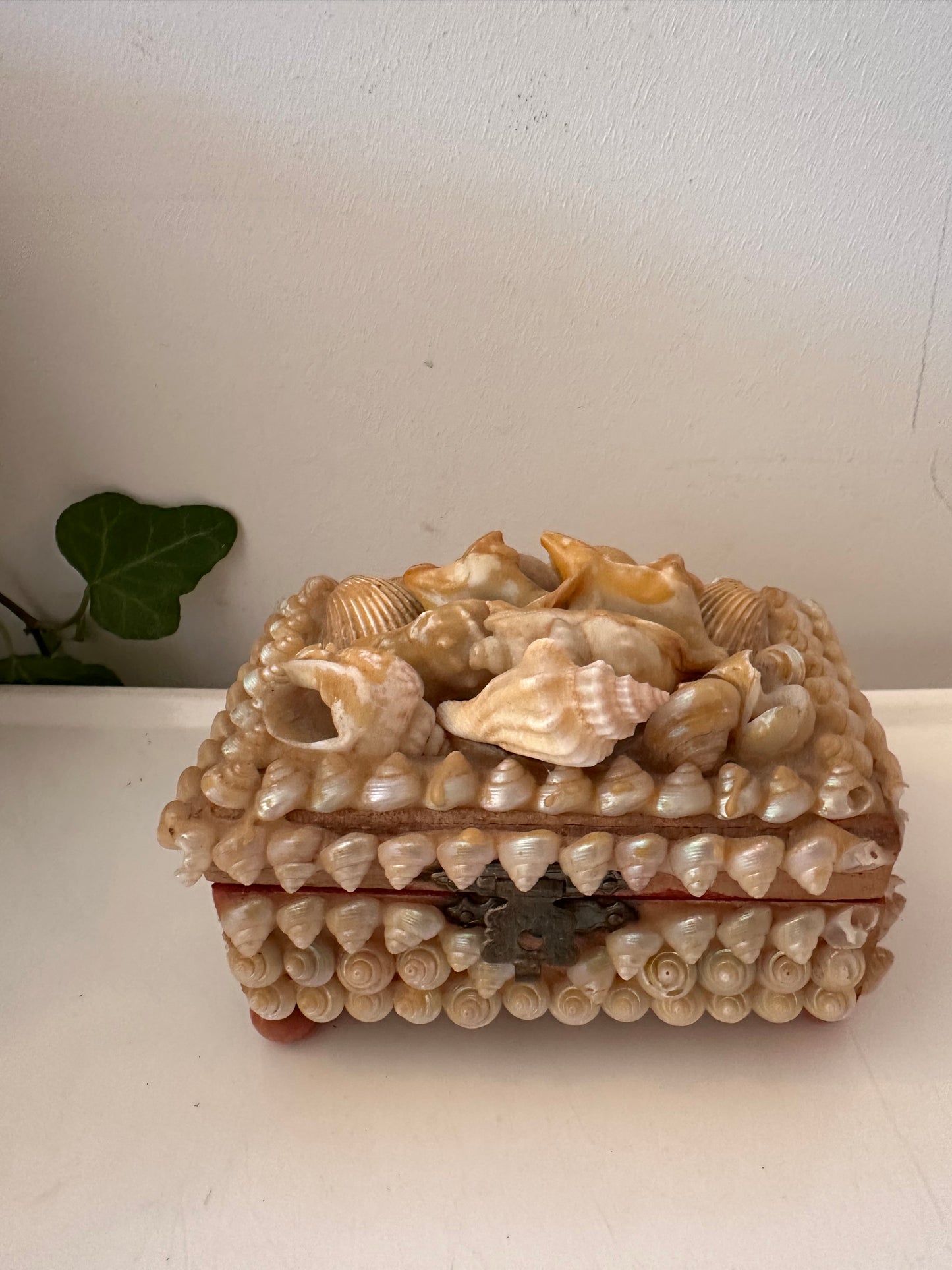 Vintage schelpendoosje