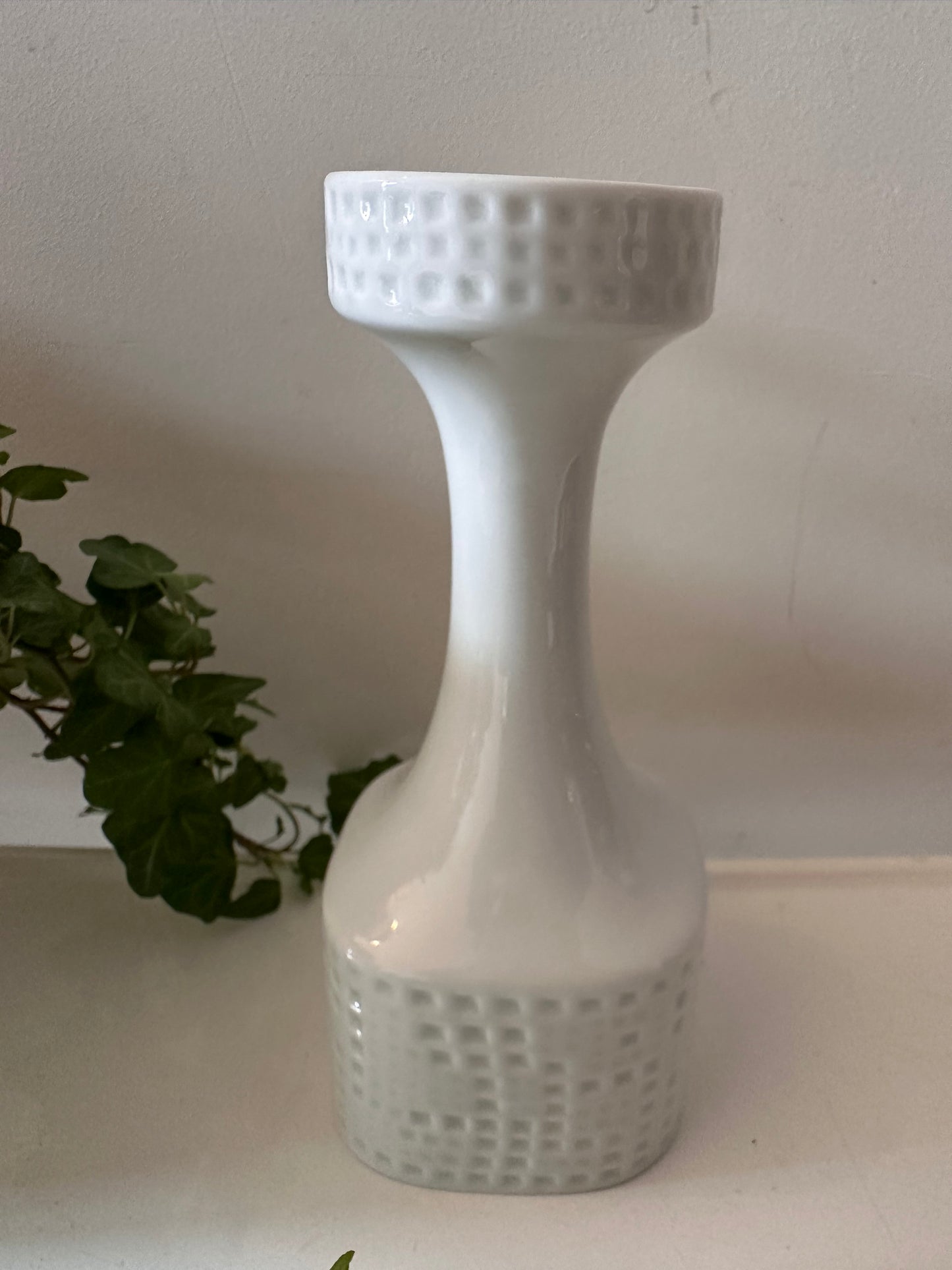 Hutschenreuther vaas porselein wit