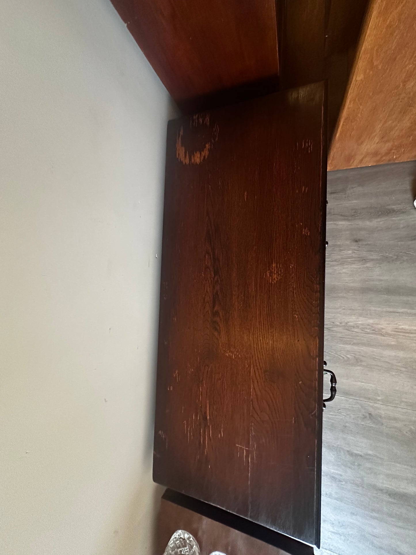 Vintage halkastje sidetable