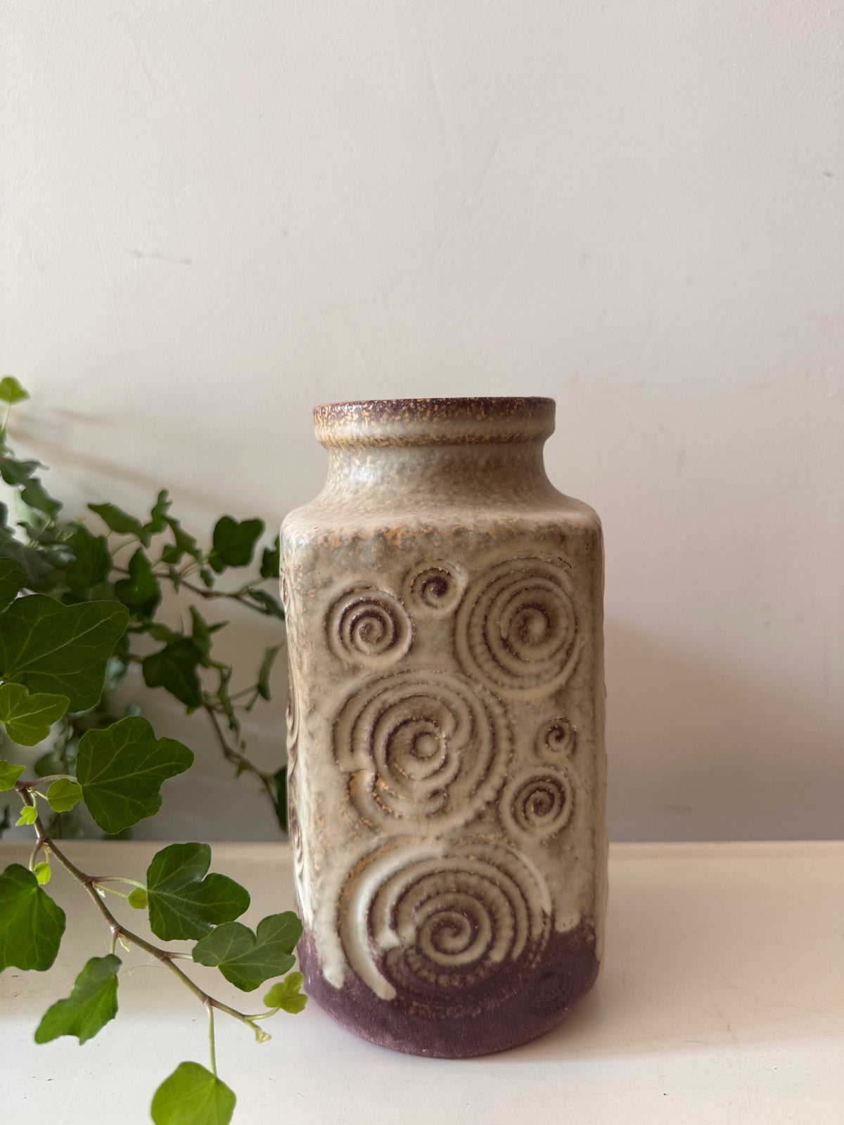 West Germany Swirl vaas