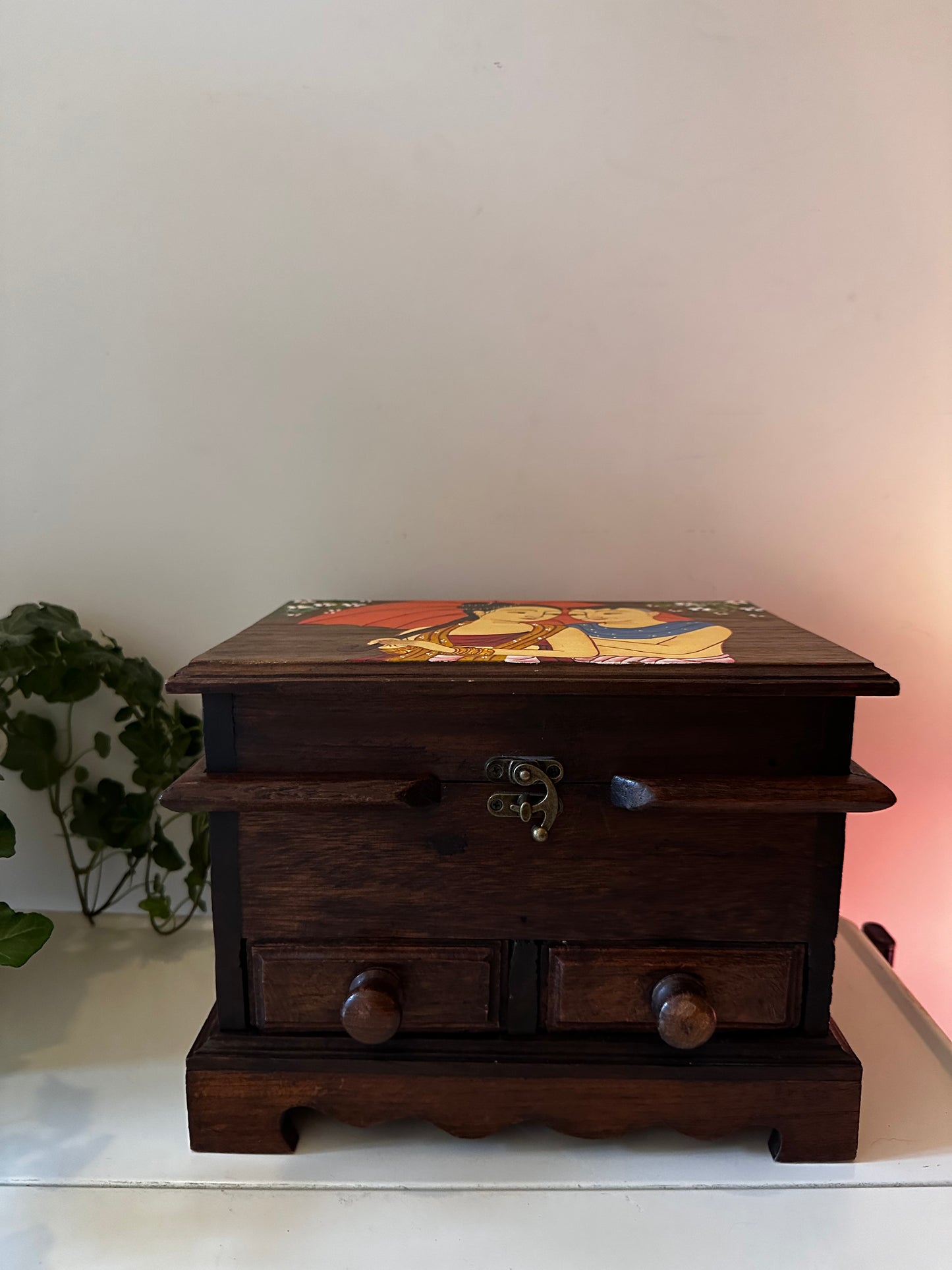 Vintage juwelenkistje