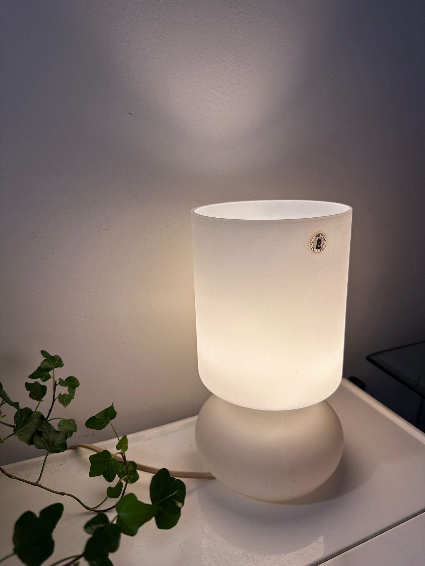 Vintage Ikea Lykta lamp wit