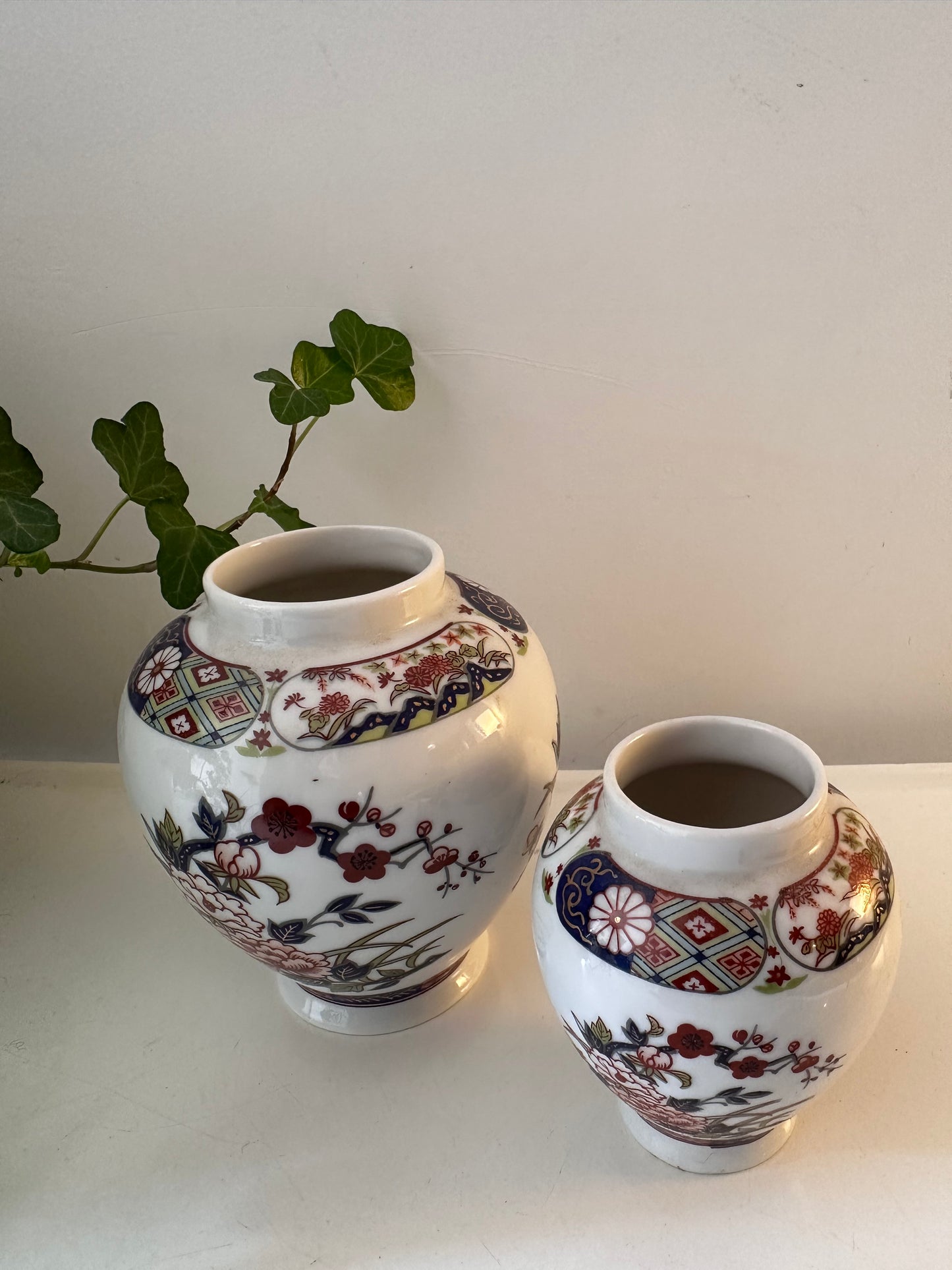 Vintage Imari Stijl Vaasjes