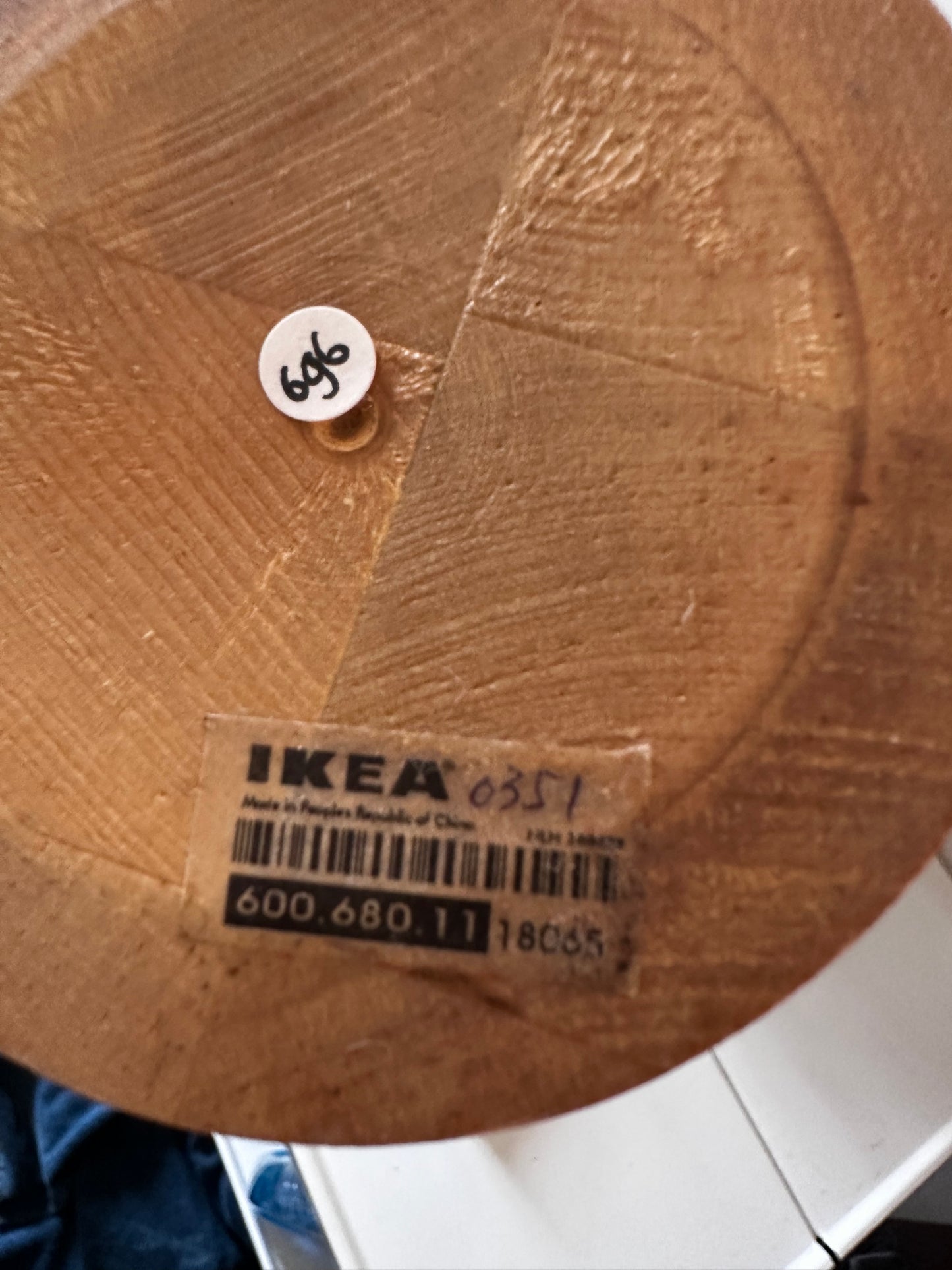 Set van 2 vintage kandelaars IKEA Jaren 90