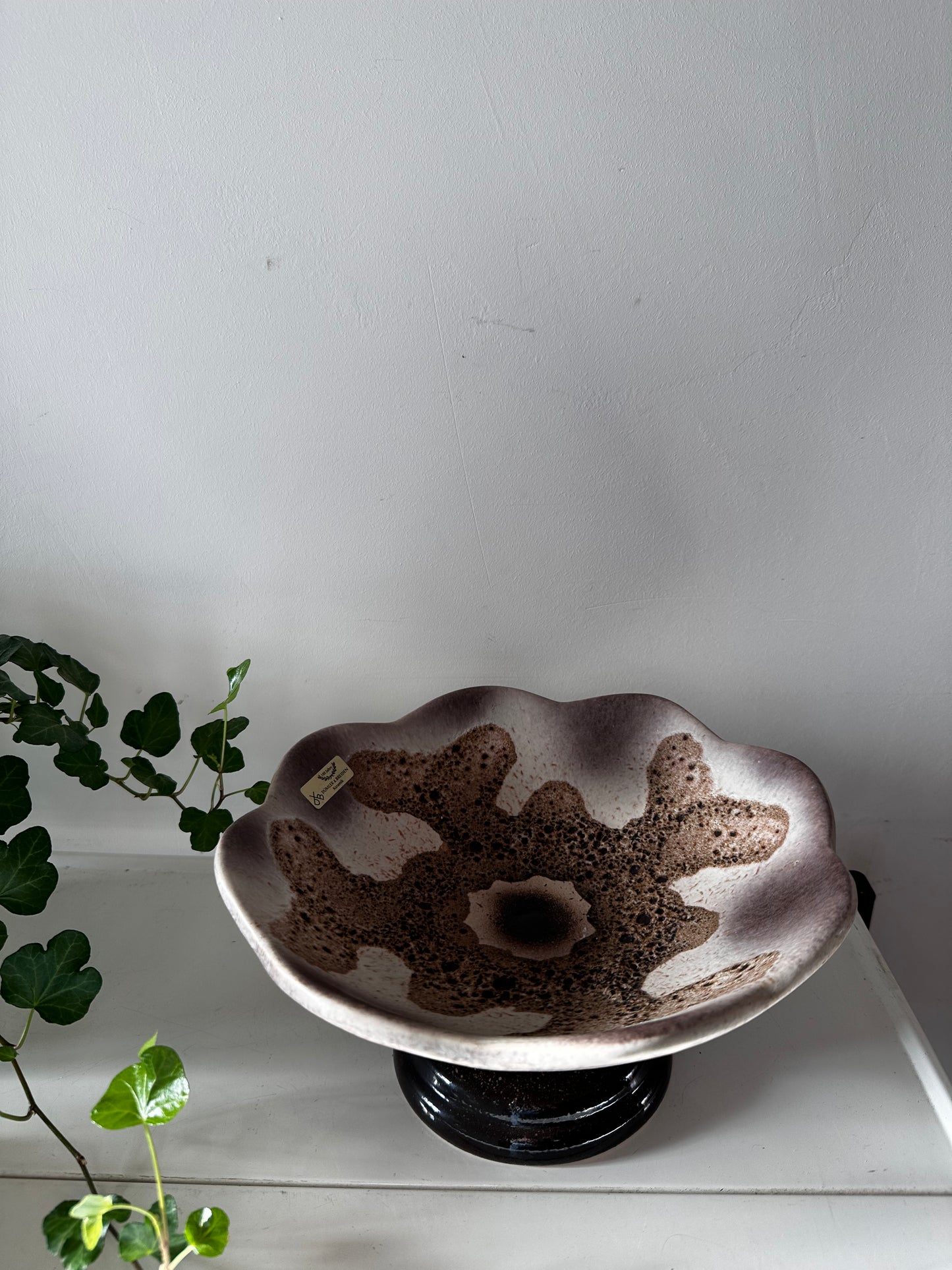 West Germany Dümler & Breiden schaal keramiek jaren 70