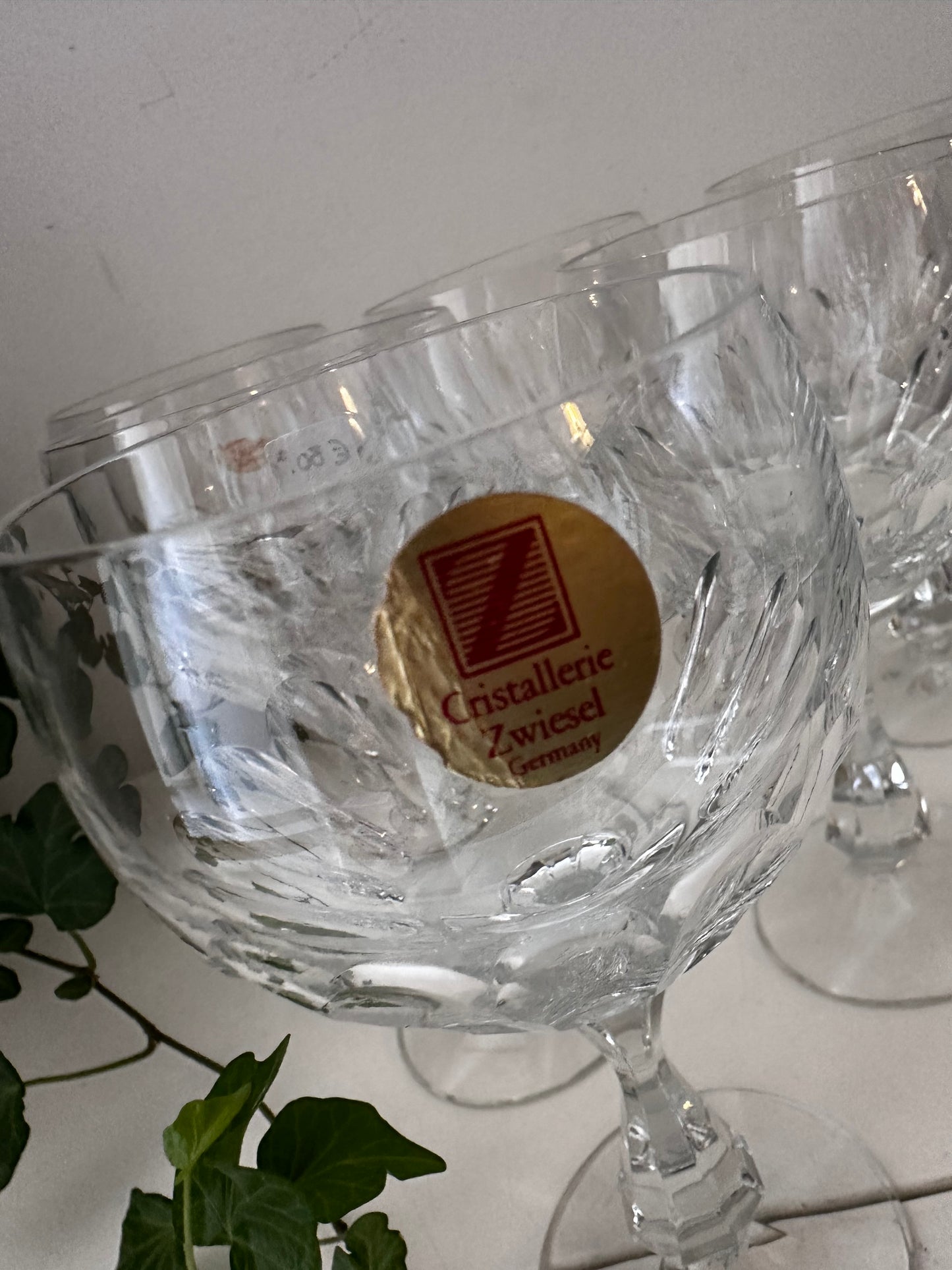 Zwiesel wijnglazen vintage kristal
