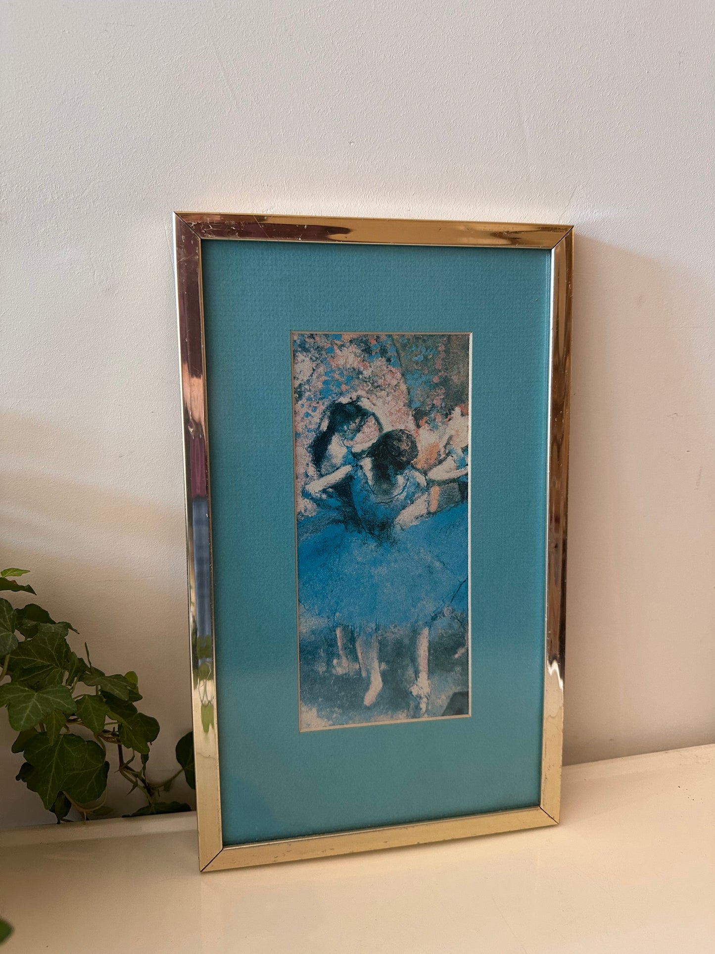 Prent met ballerina’s in lijst