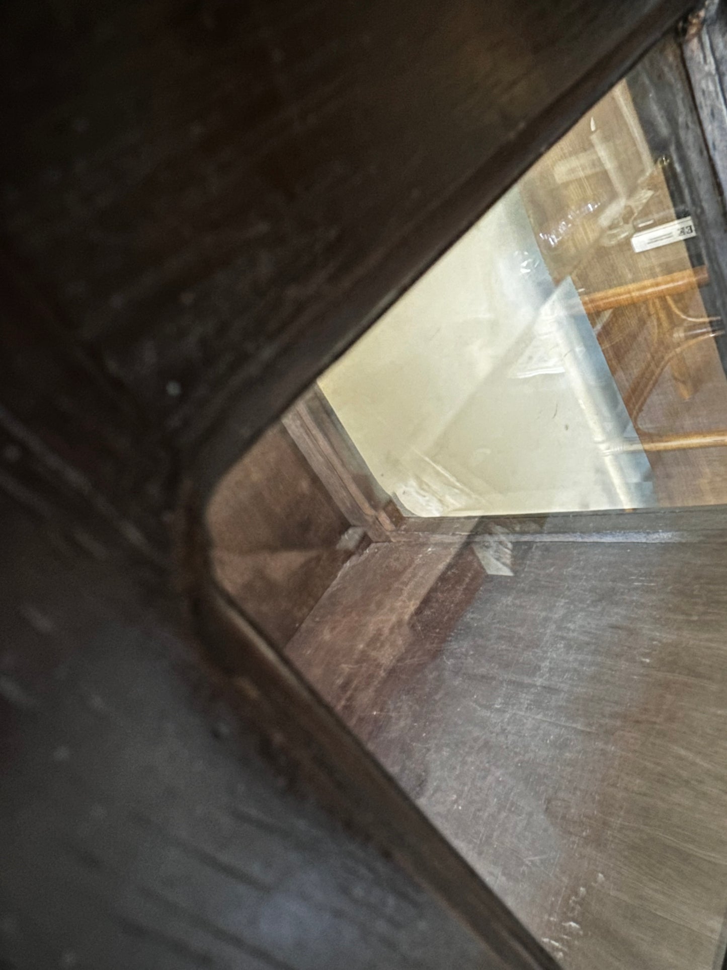 Vitrinekastje vintage