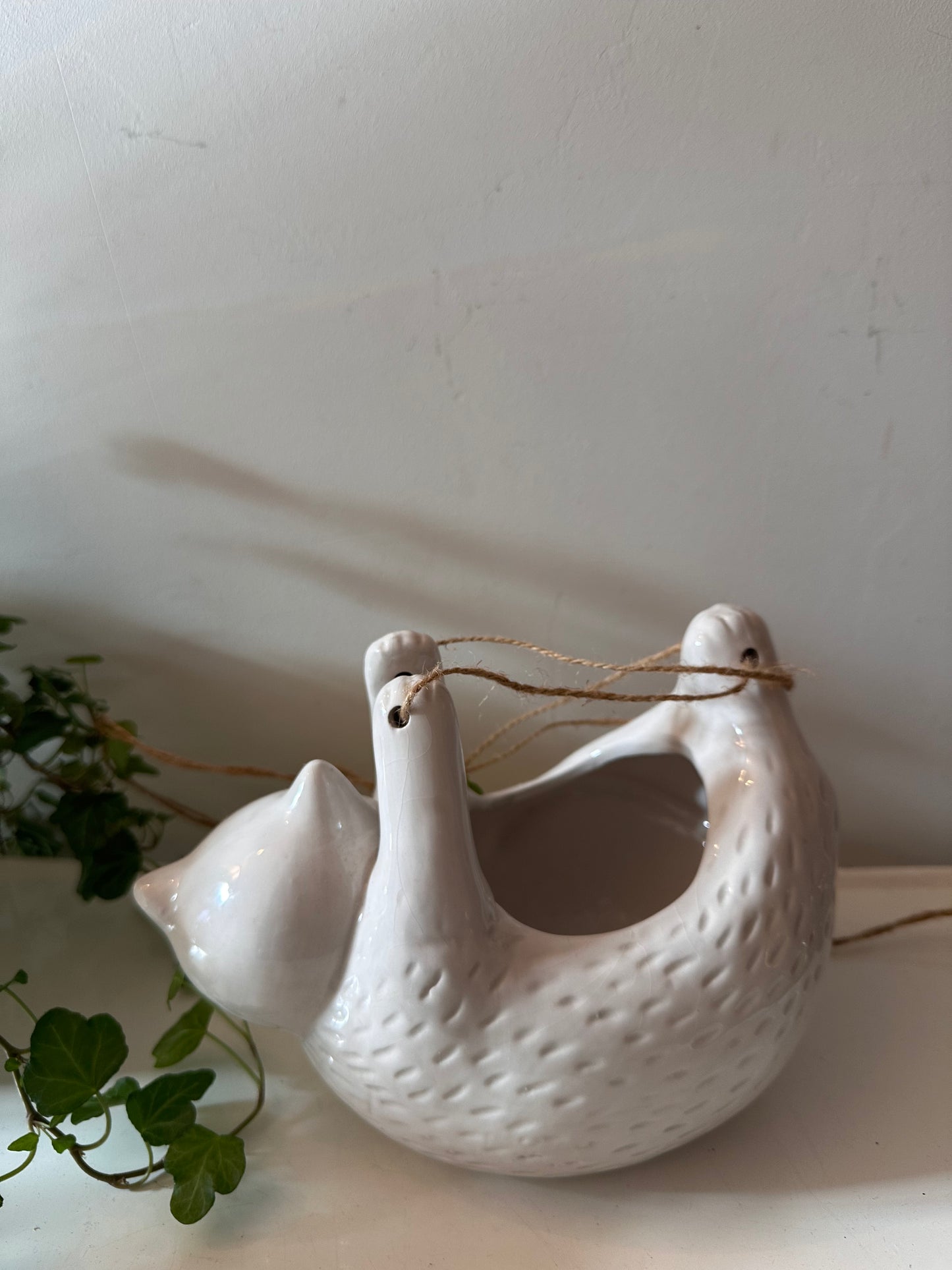 Hang bloempotje katje