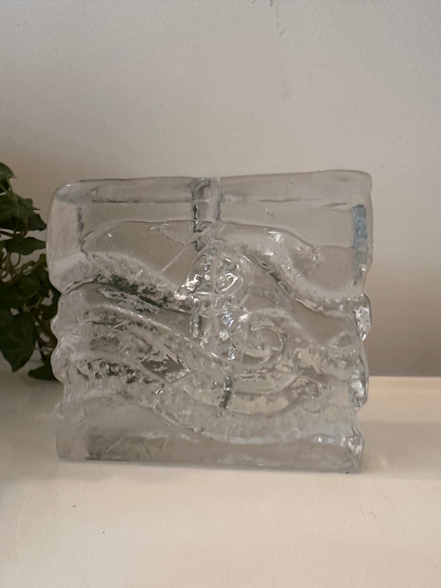 Kristallen Solifleur blockvaas