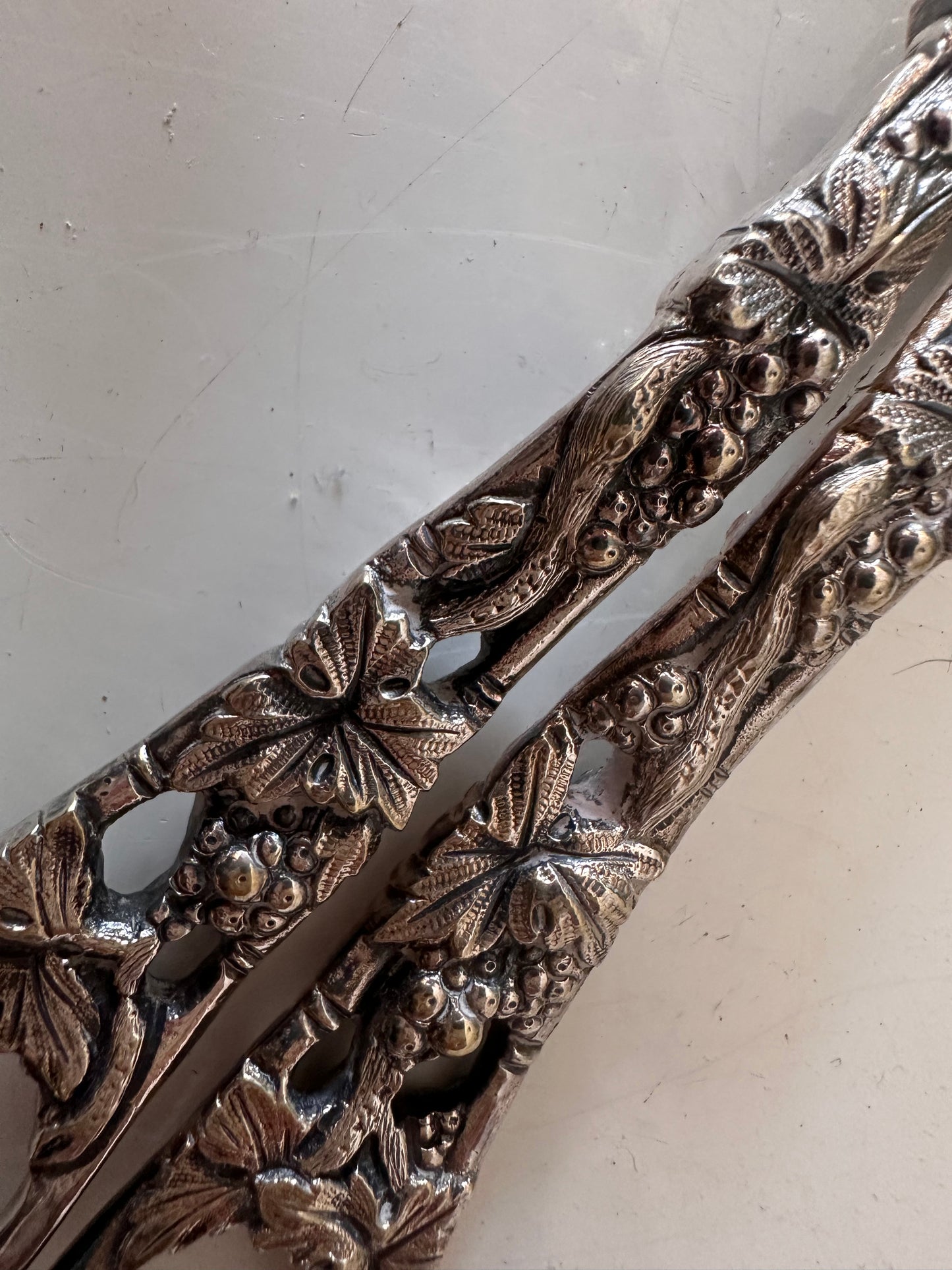 Serveertang jugendstil/ art nouveau