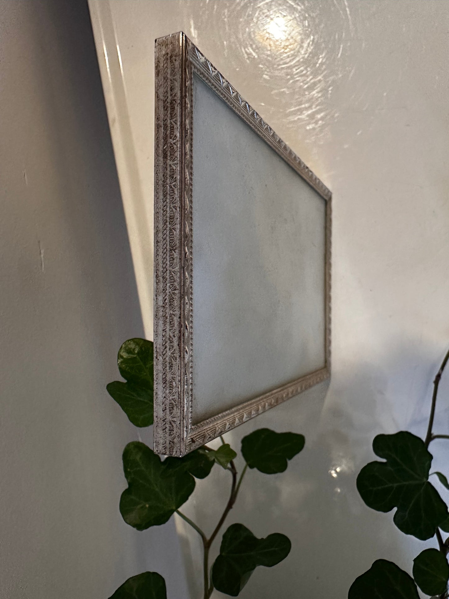 Vintage zilverkleurig lijstje