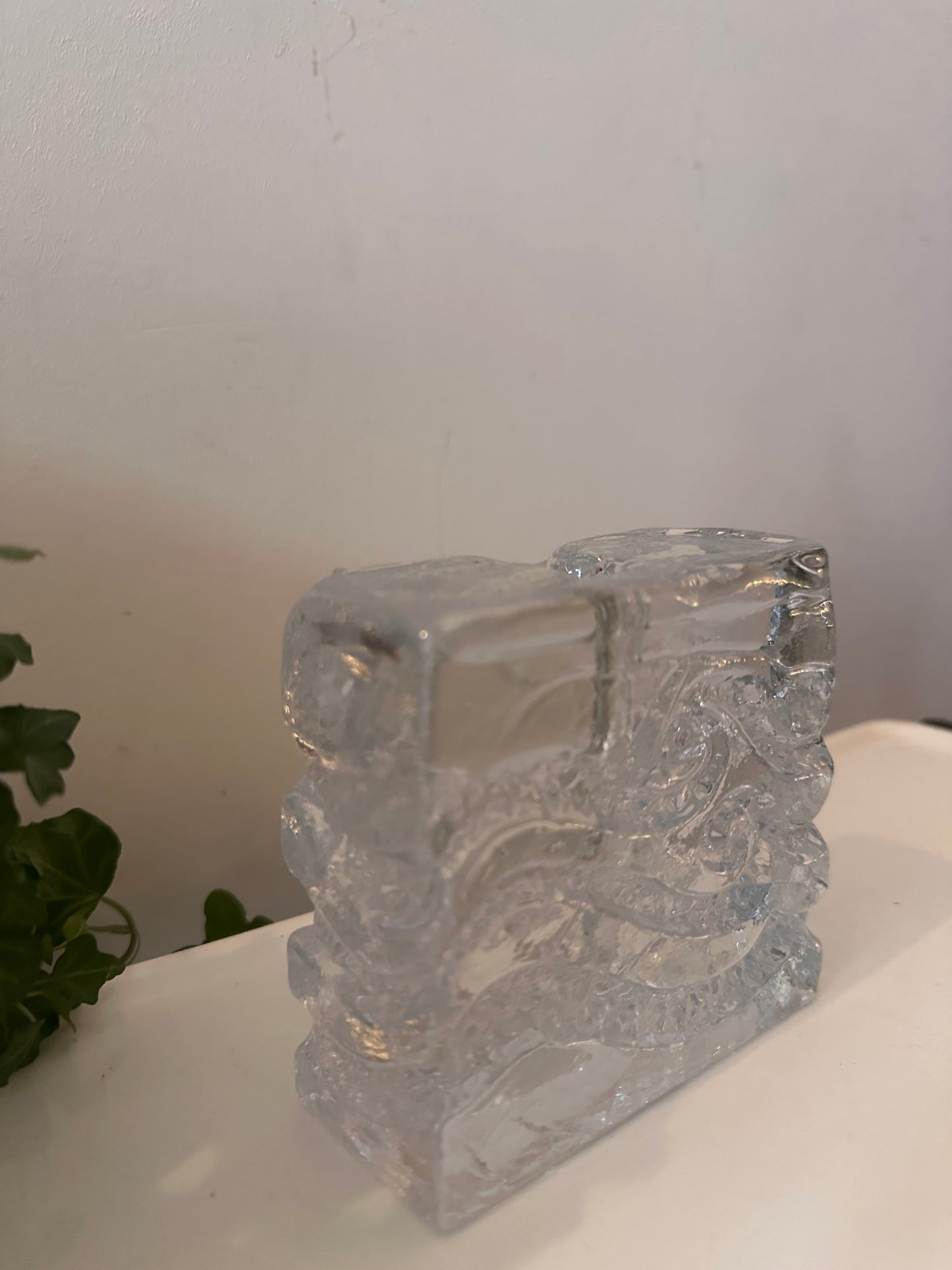 Kristallen Solifleur blockvaas