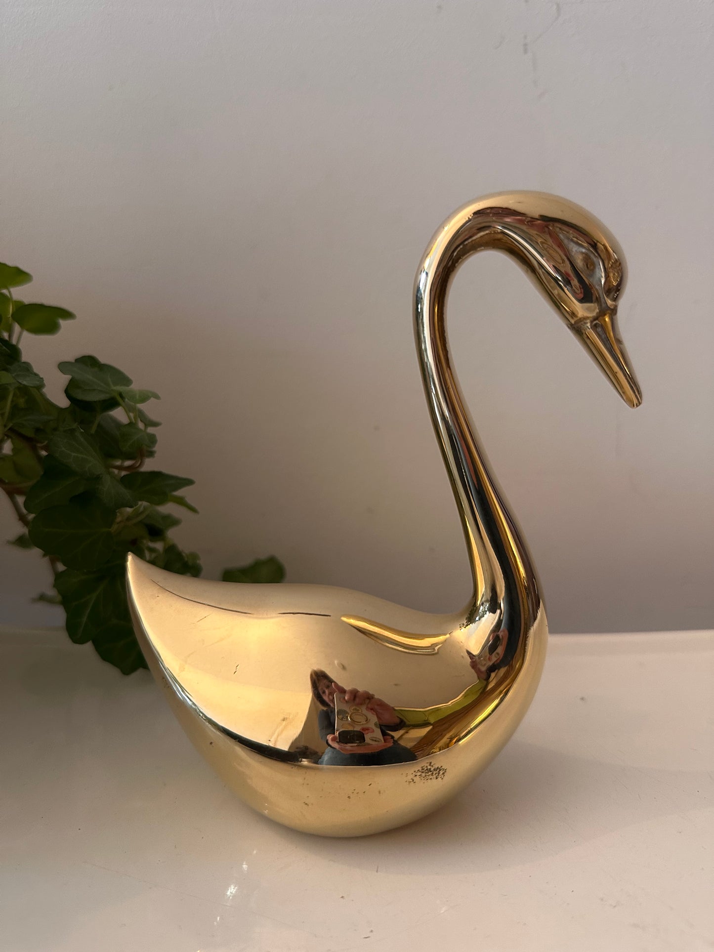 Messing zwaantje massief