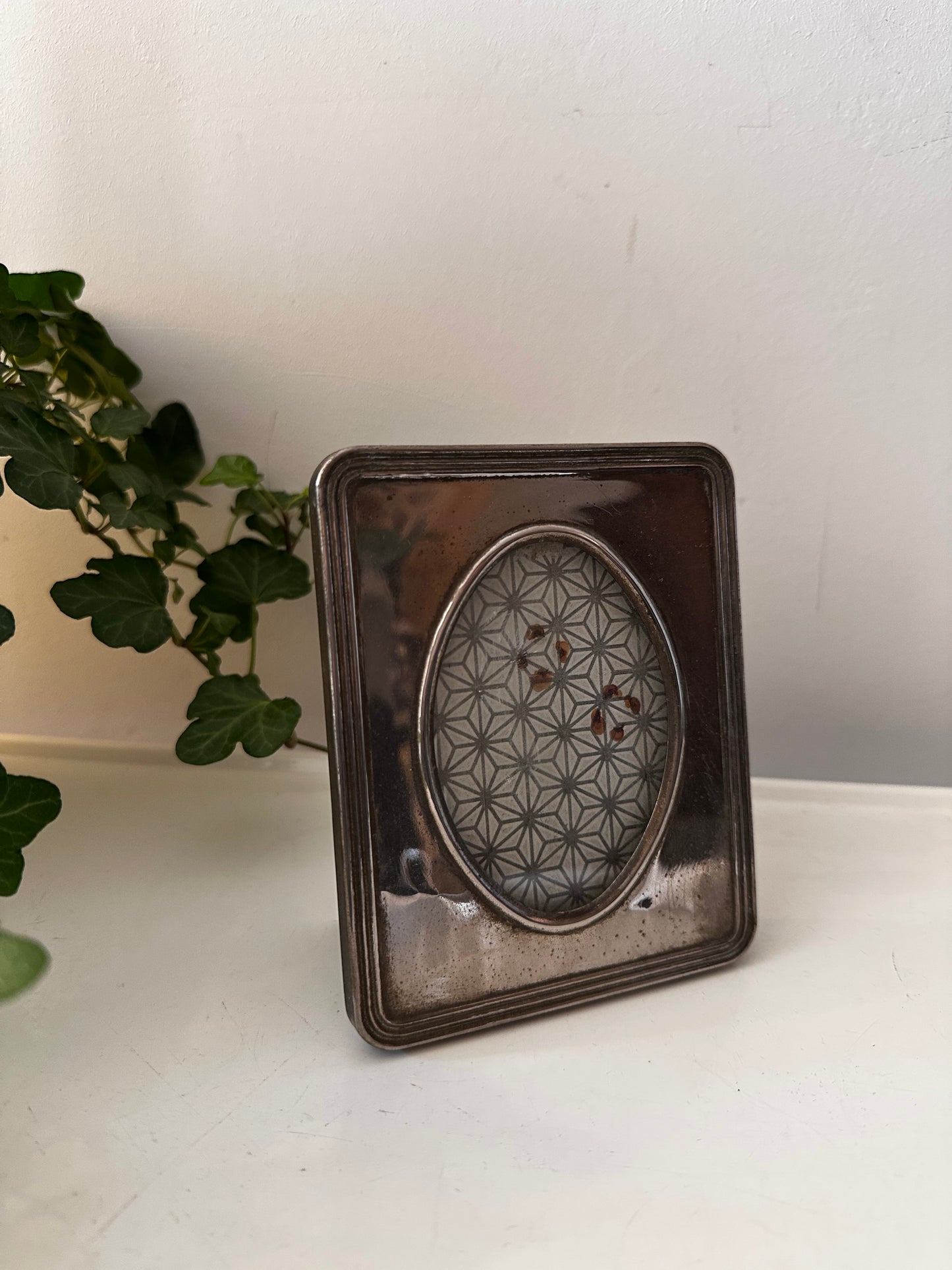 Zilverkleurig fotolijstje