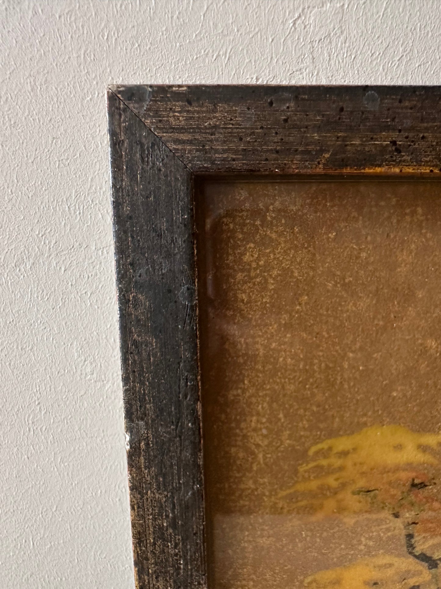 Japanse prent in vintage lijst