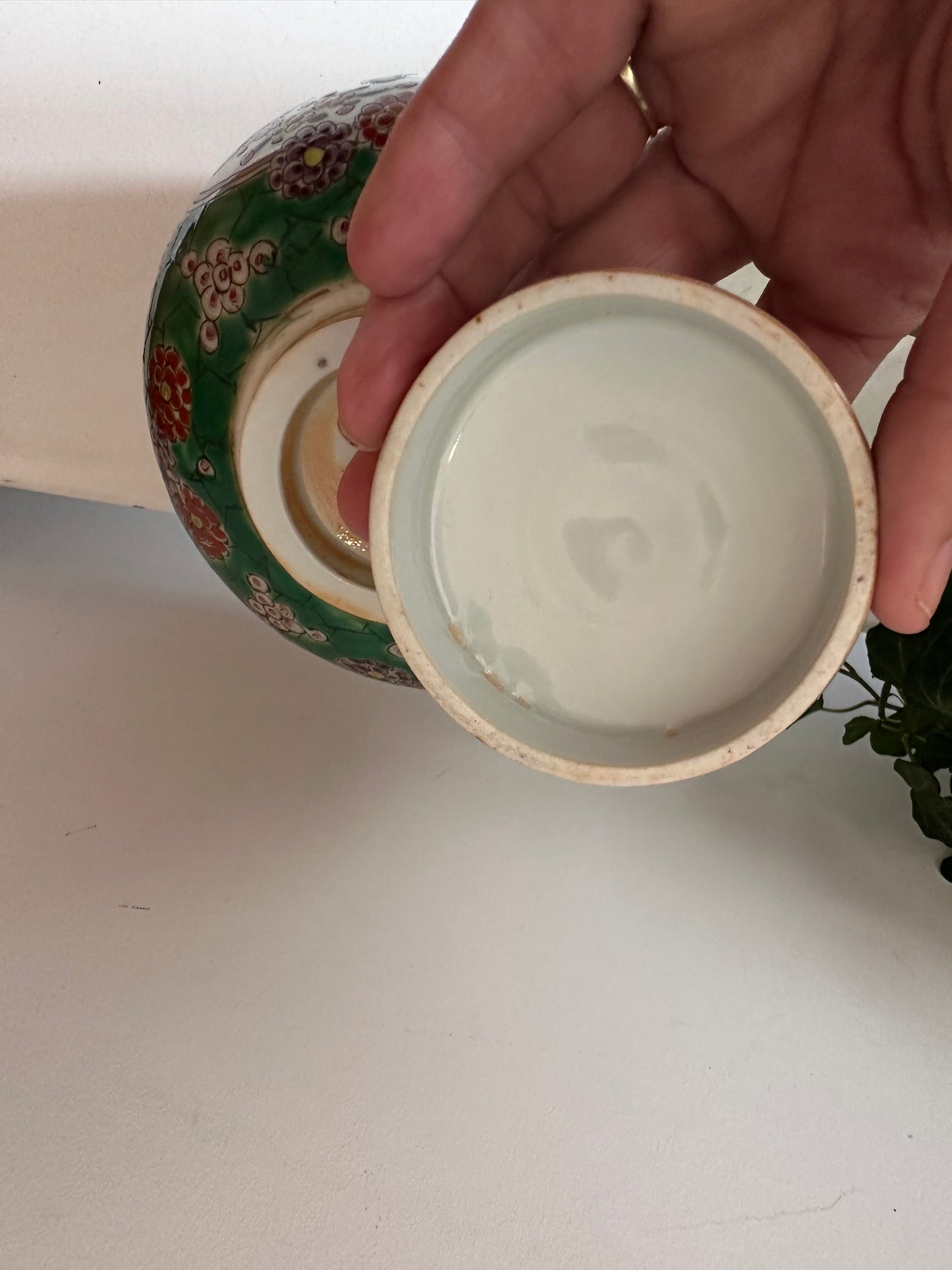 Chinees porseleinen dekselpot