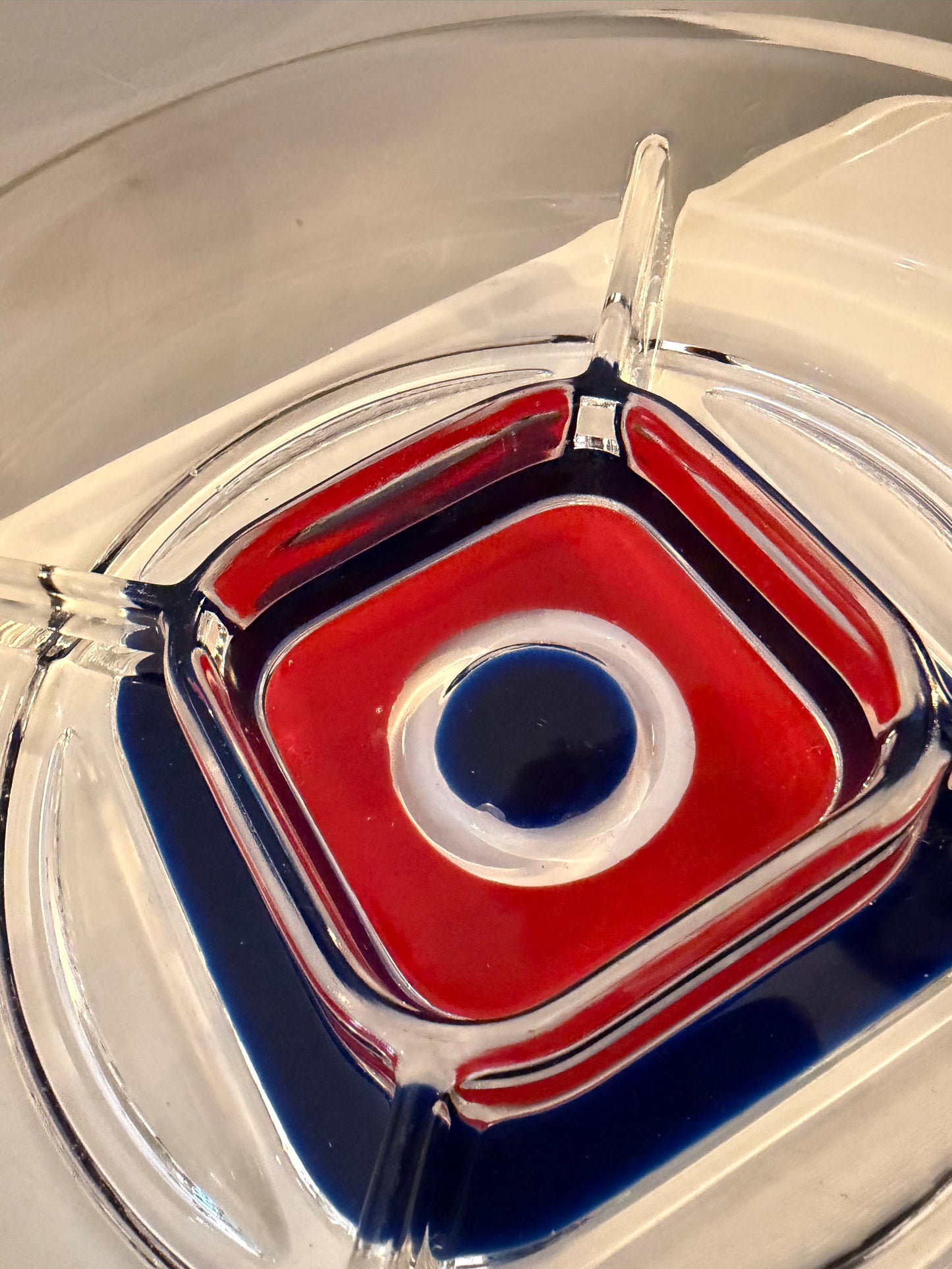 Walther glas pop art schaal