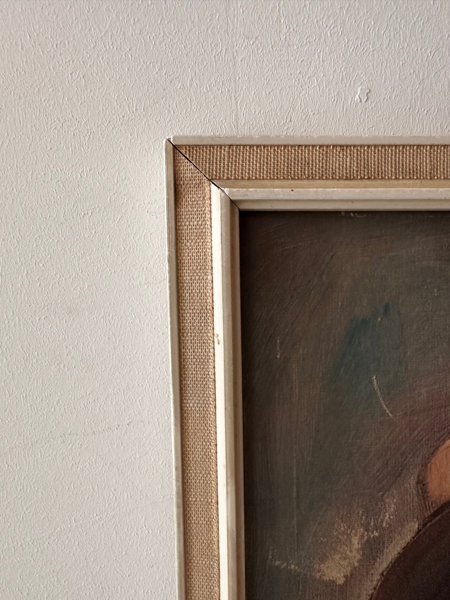 Schilderij met fluitend jongetje