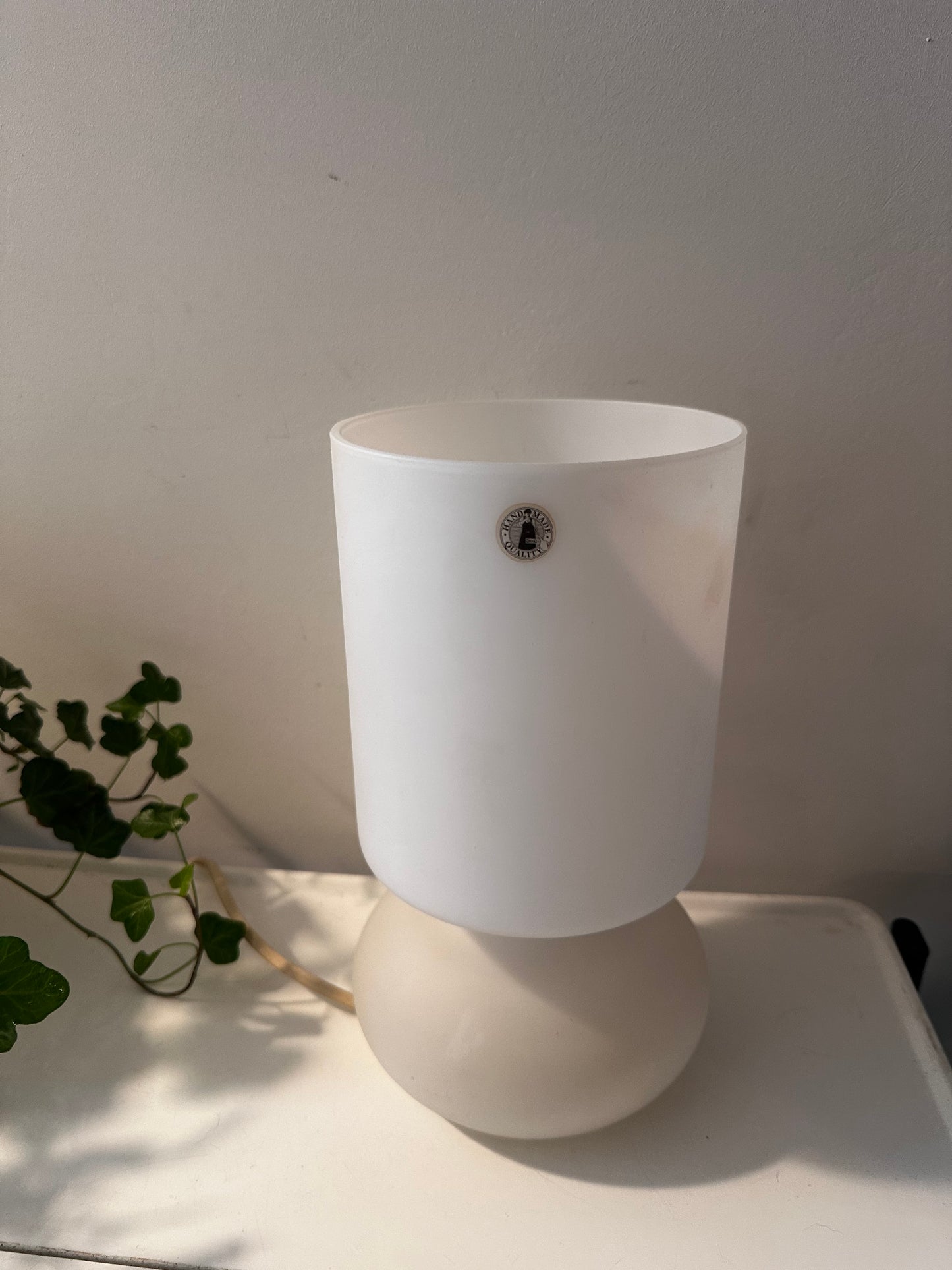 Vintage Ikea Lykta lamp wit
