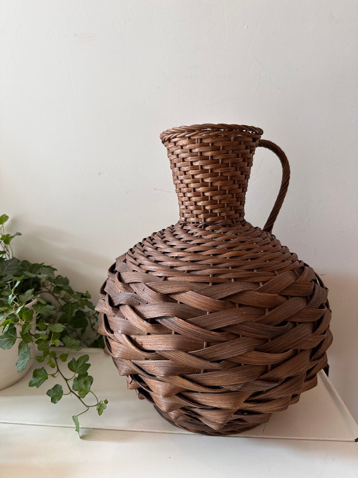 Rieten/rotan kan vaas