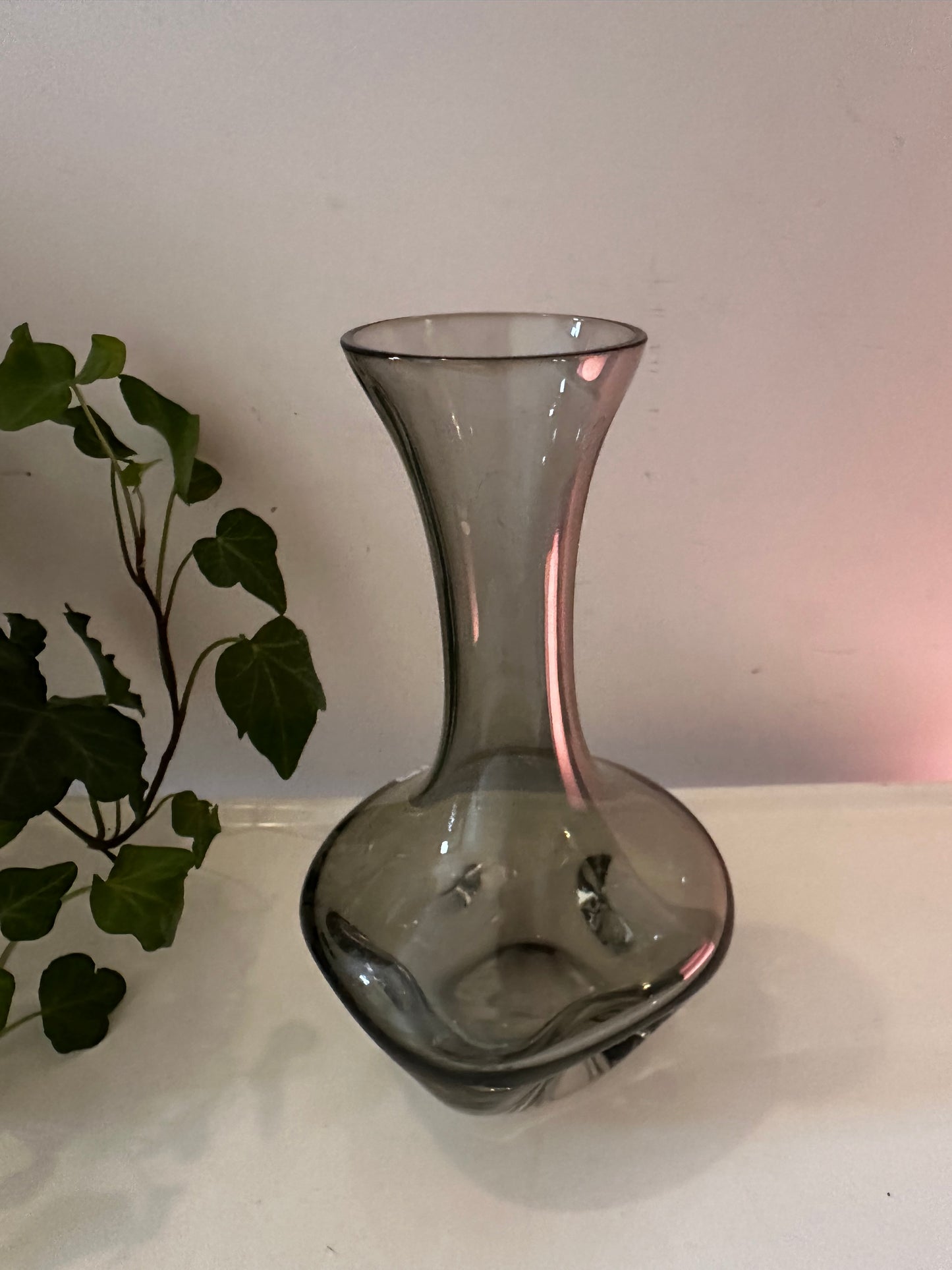 Rookglazen jaren 70 vaasje