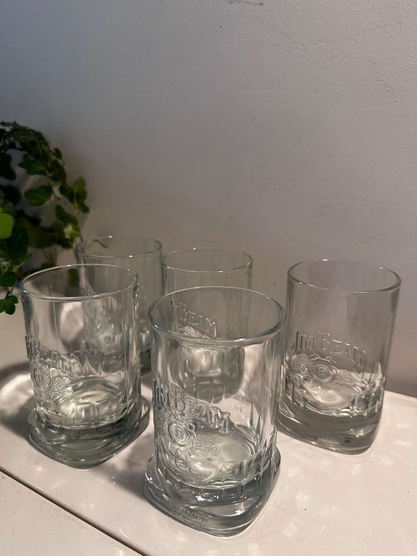 Jim Beam Whiskey glazen