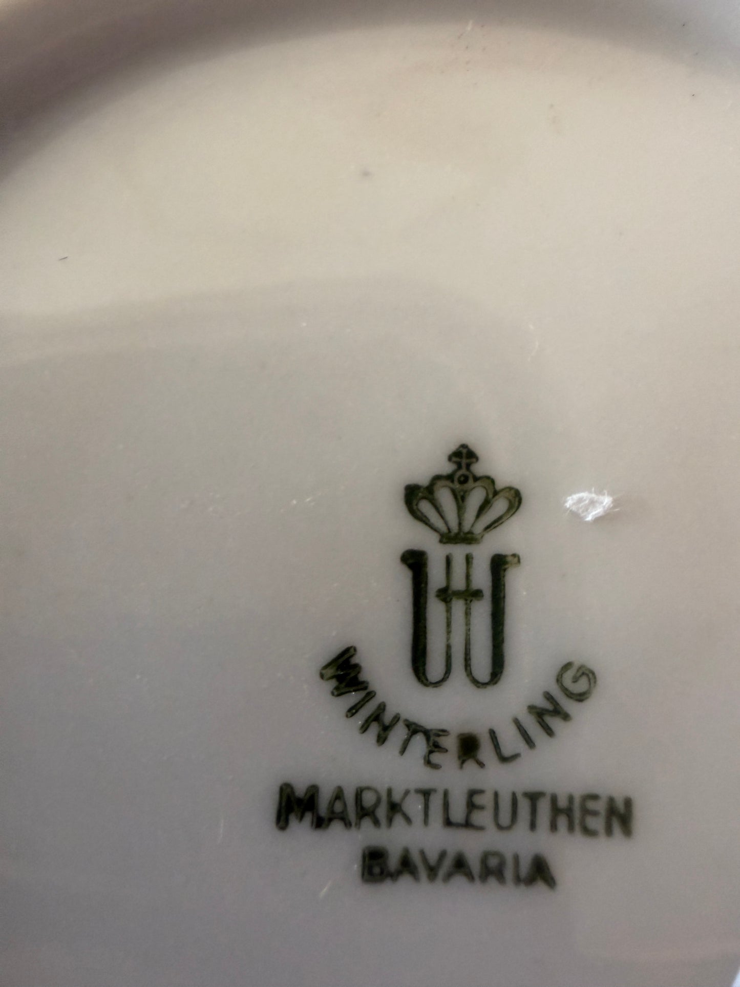 Set van 2 kop en schotels Winterling