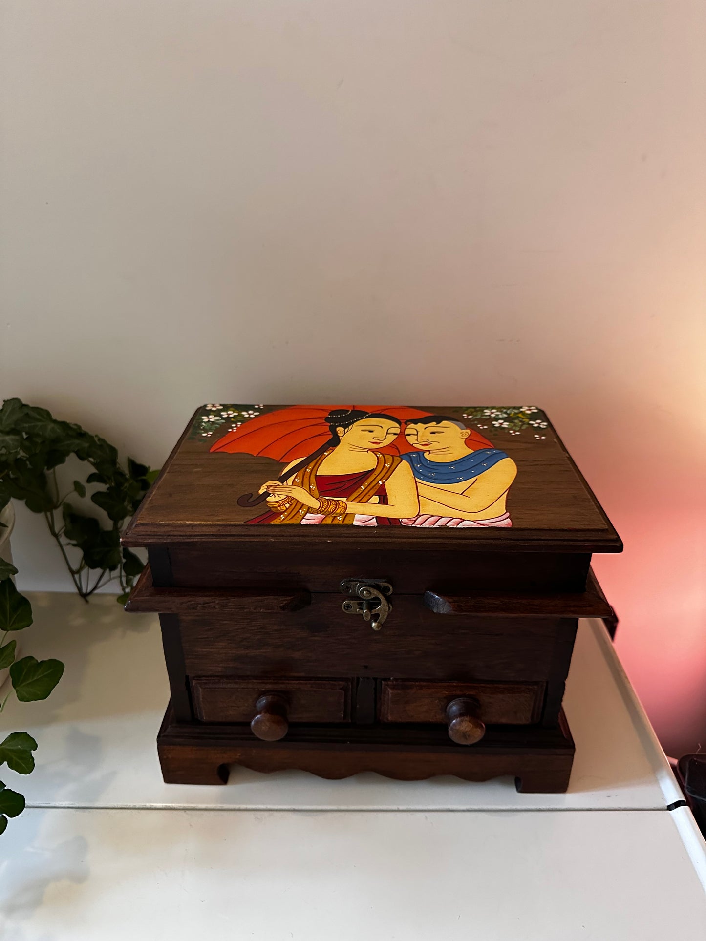 Vintage juwelenkistje