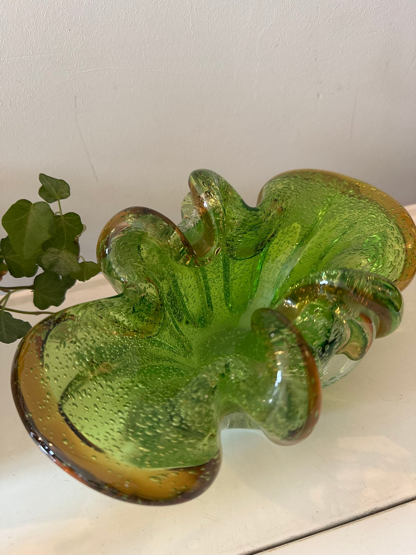 Zware Murano glazen schaal