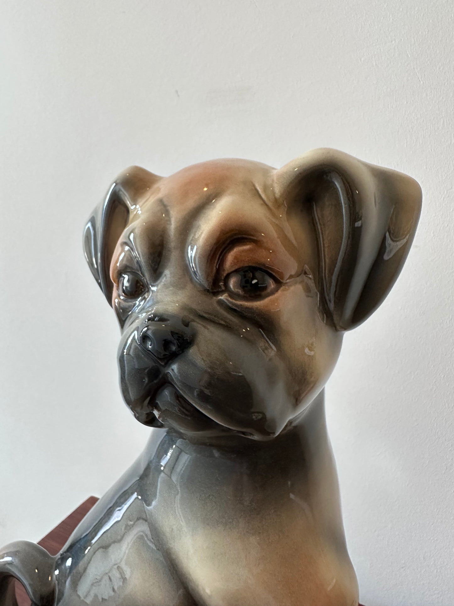 Italiaanse Boxer Beeld porselein