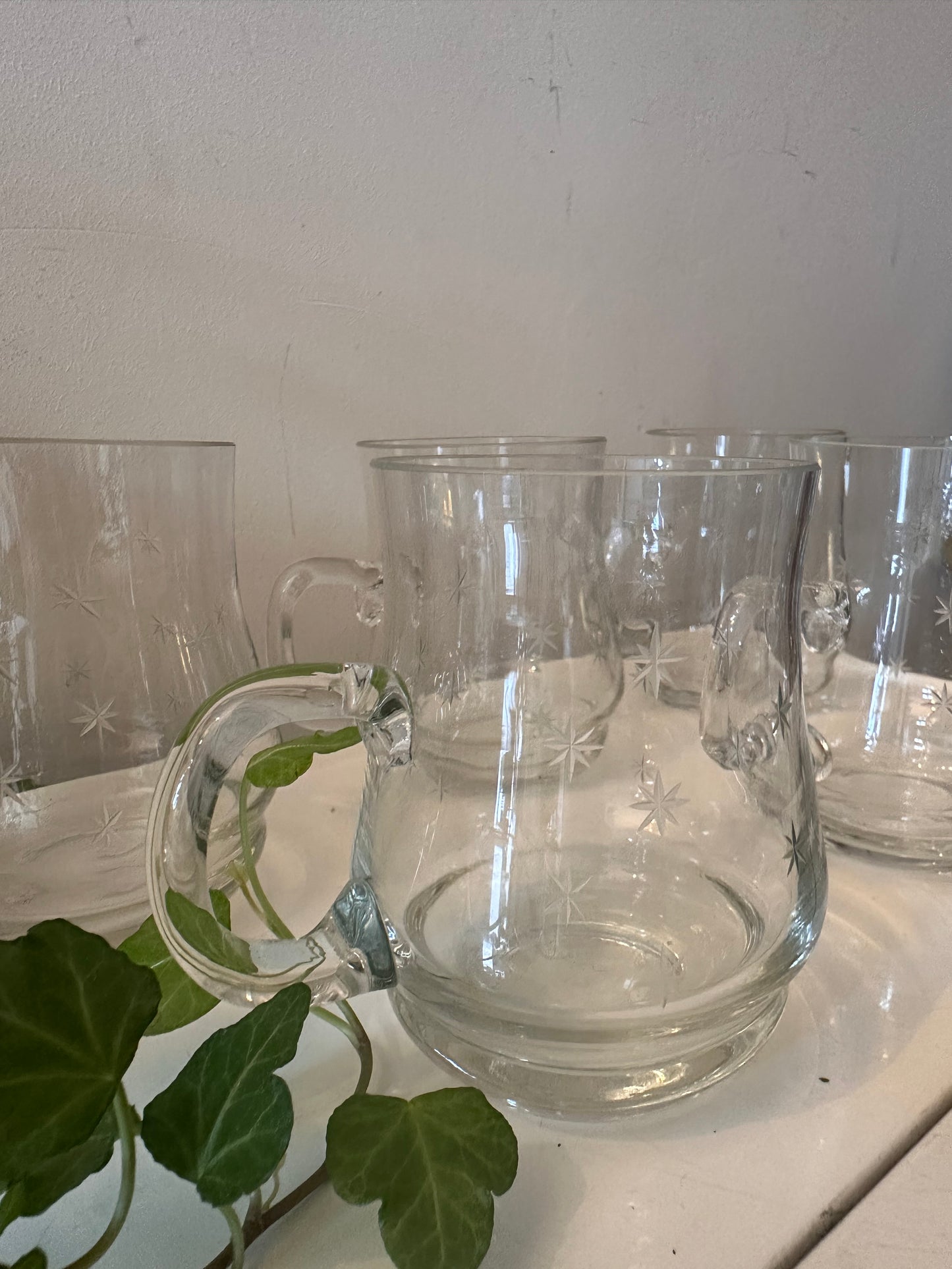 Set van 5 gluhwein glazen