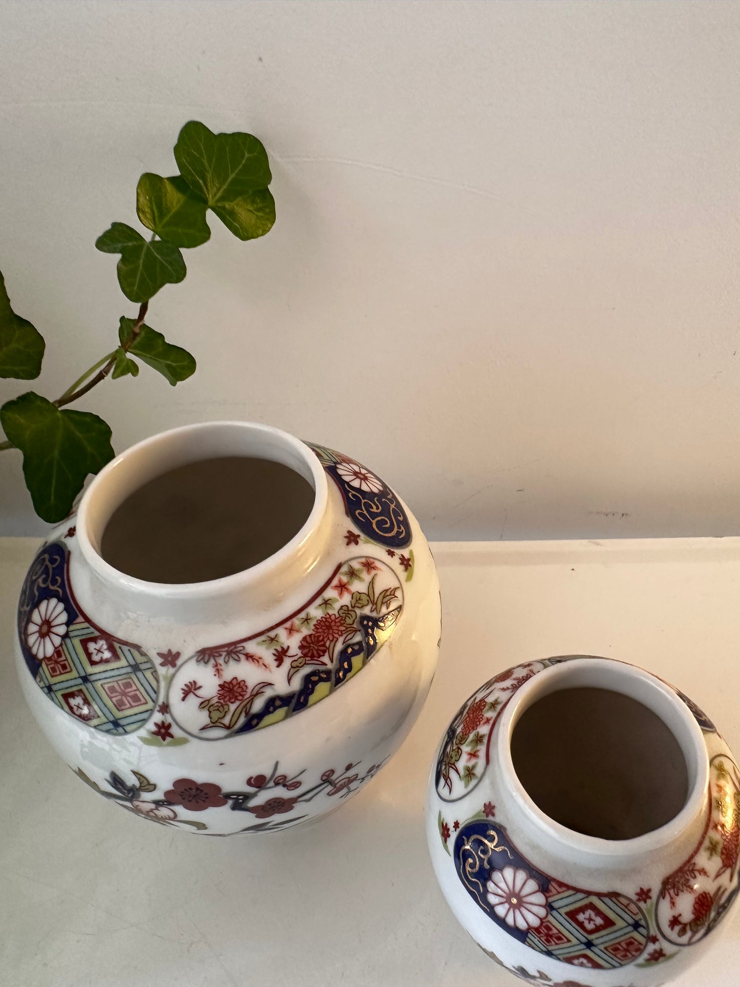 Vintage Imari Stijl Vaasjes