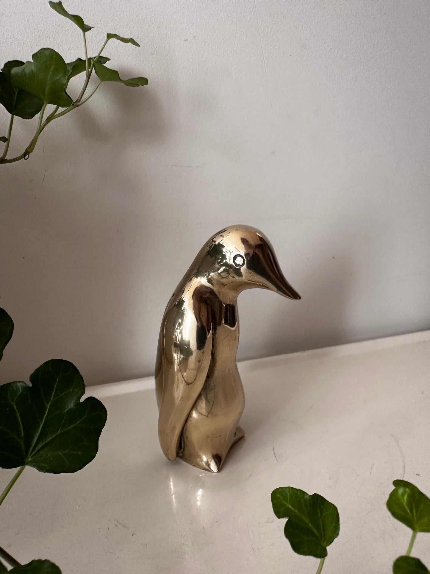 Messing vintage pinguïn