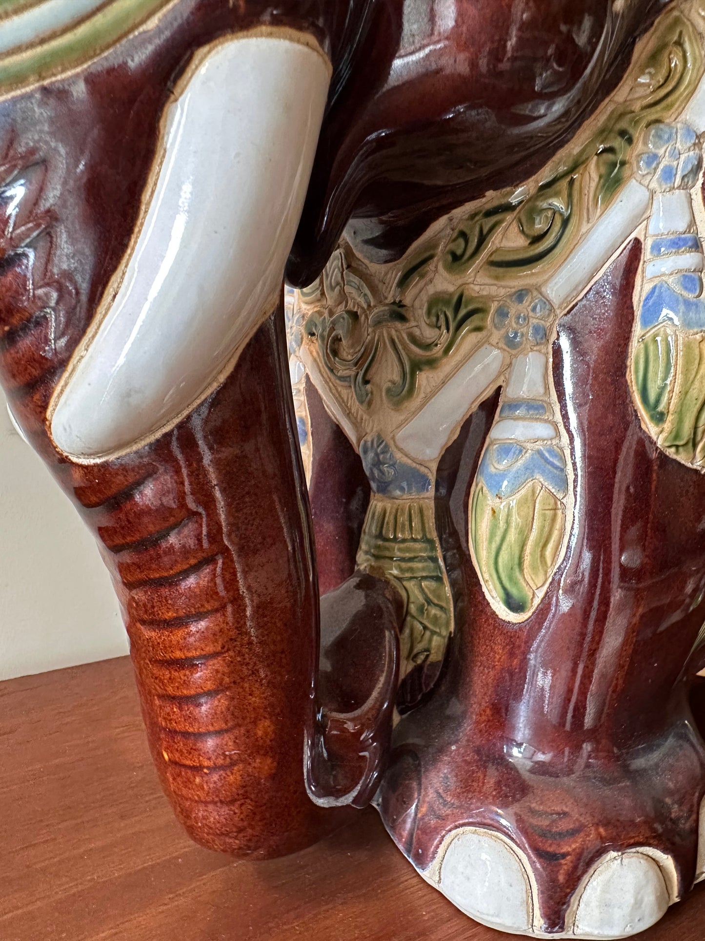 XL Plantentafel Olifant keramiek