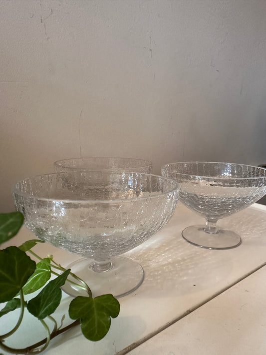 Set van 3 dessert schaaltjes