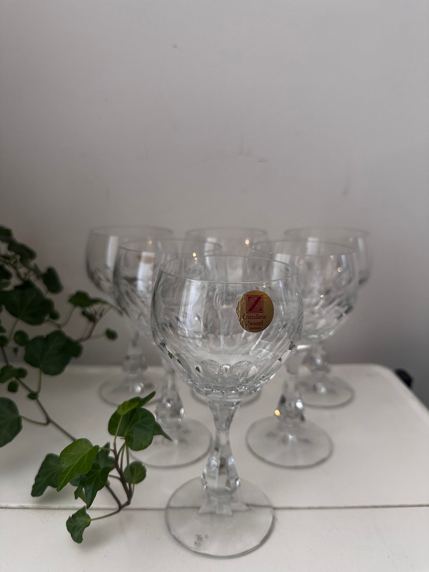 Zwiesel wijnglazen vintage kristal